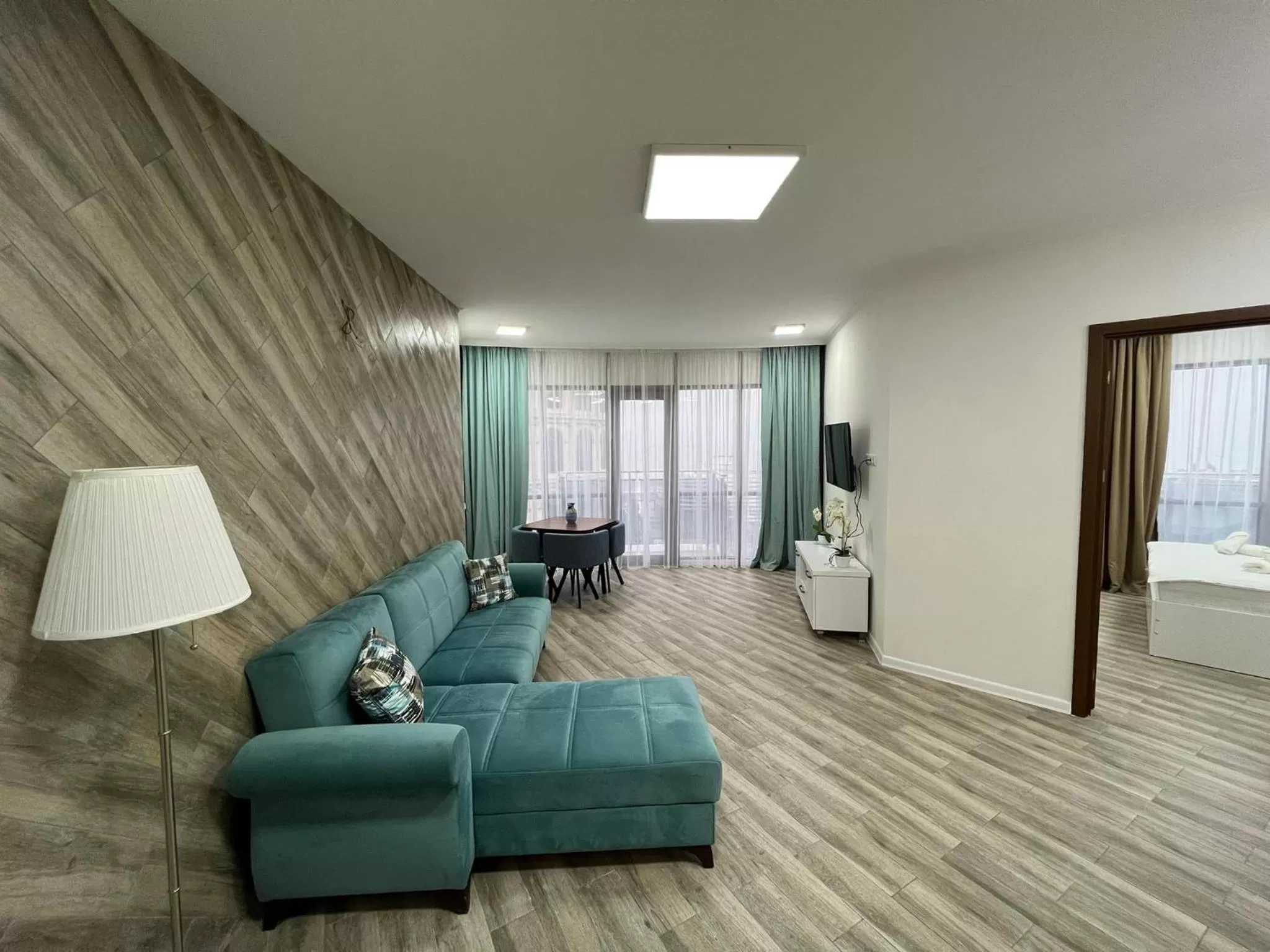 TV and multimedia, Seating Area in Holiday Lux Sea Towers Batumi