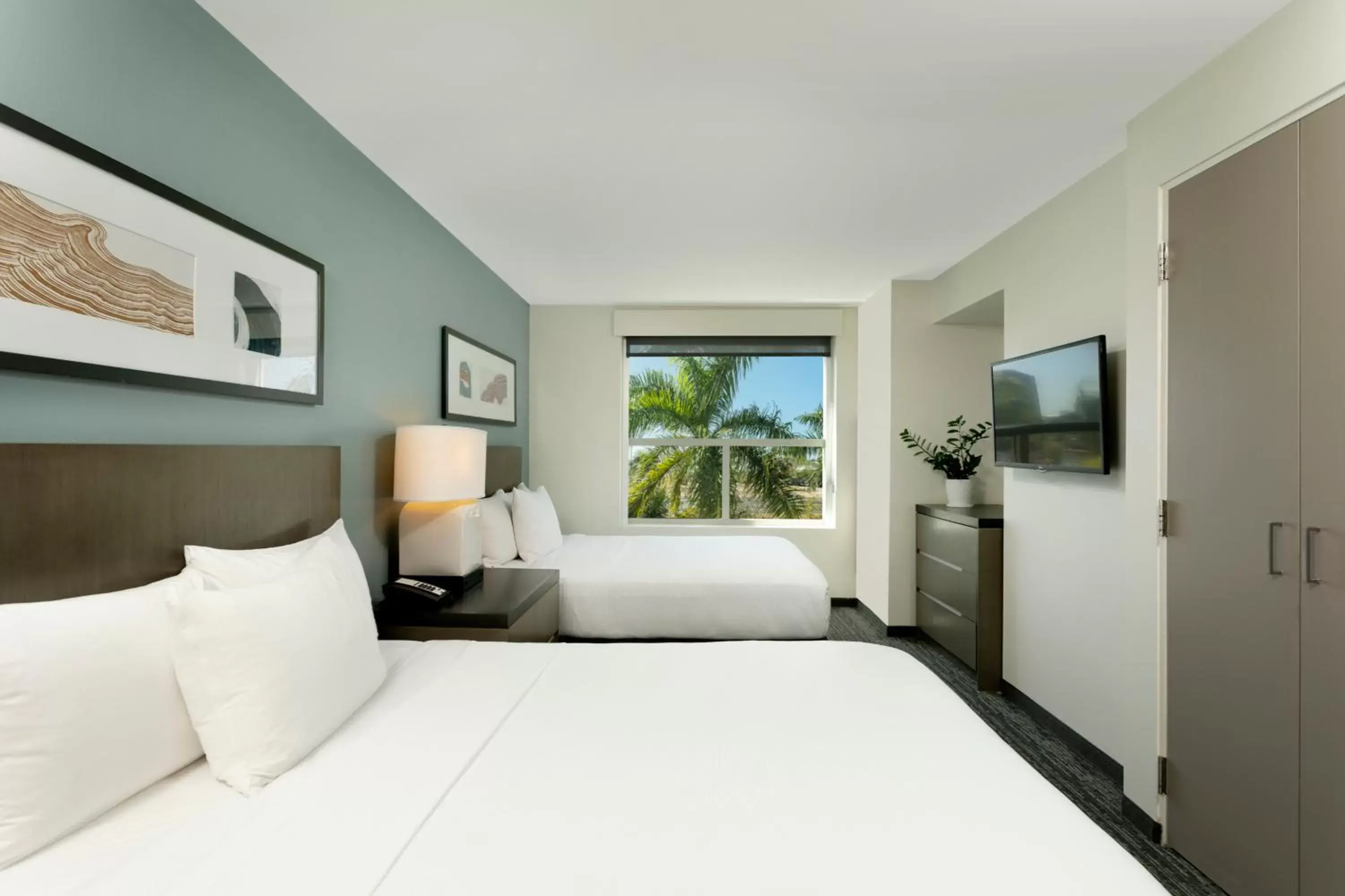 Bedroom, Bed in Hyatt House San Juan