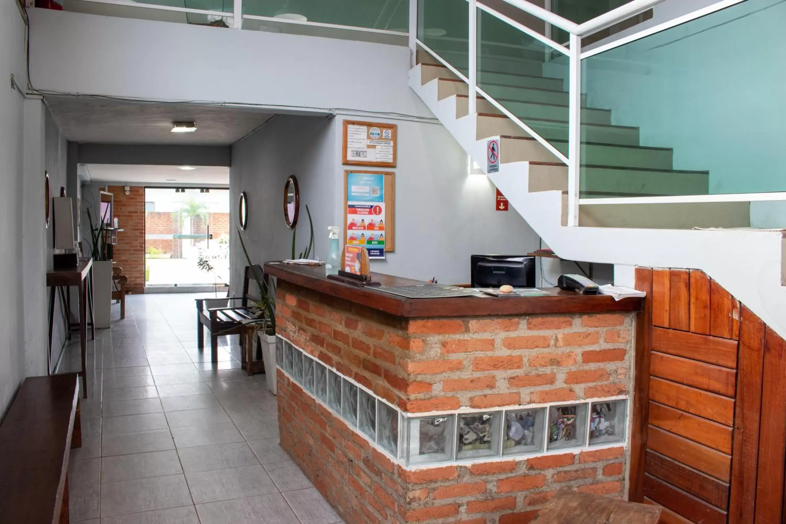 Lobby or reception in Pousada Brisas de Búzios