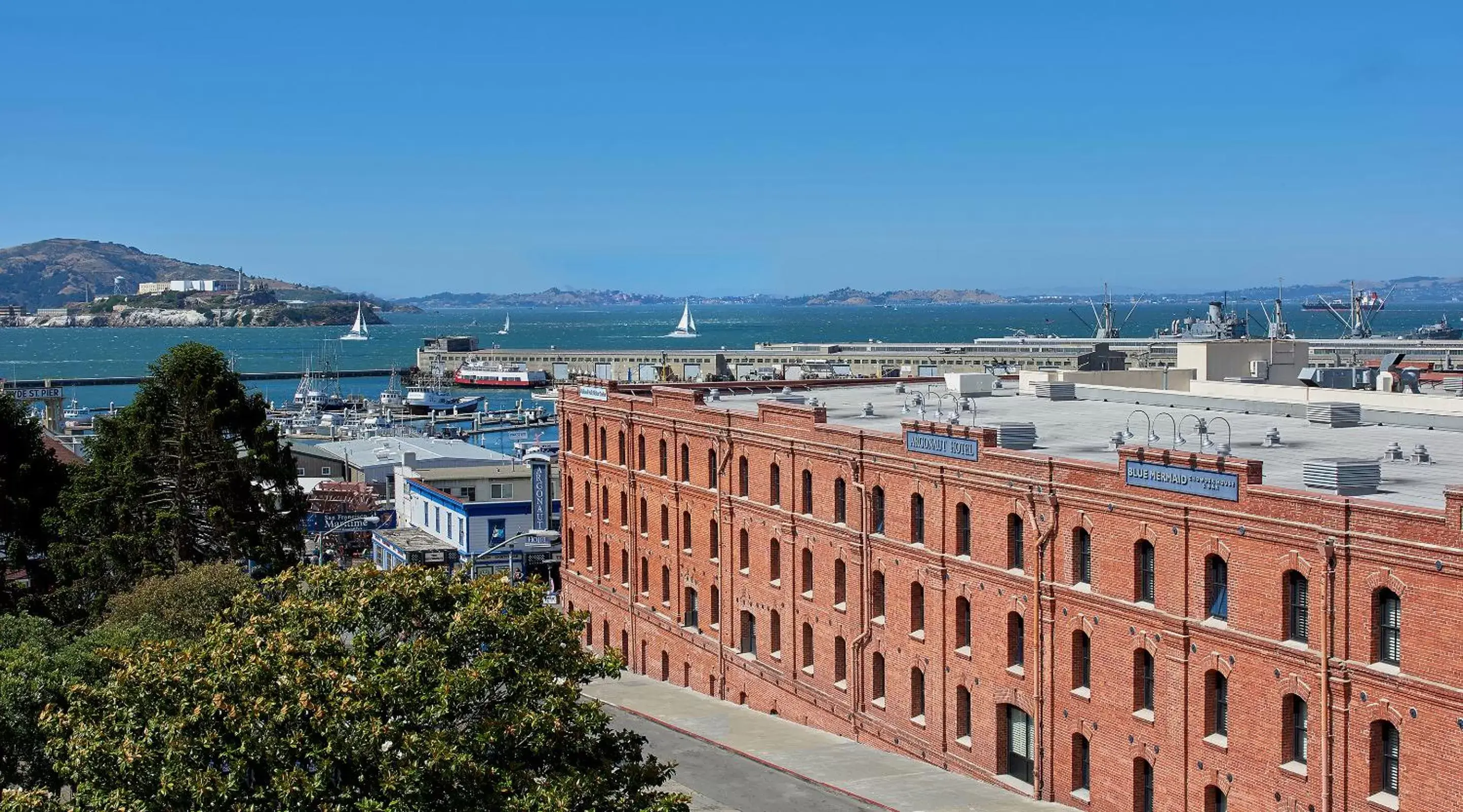 Bird's eye view in Argonaut Hotel, a Noble House Hotel