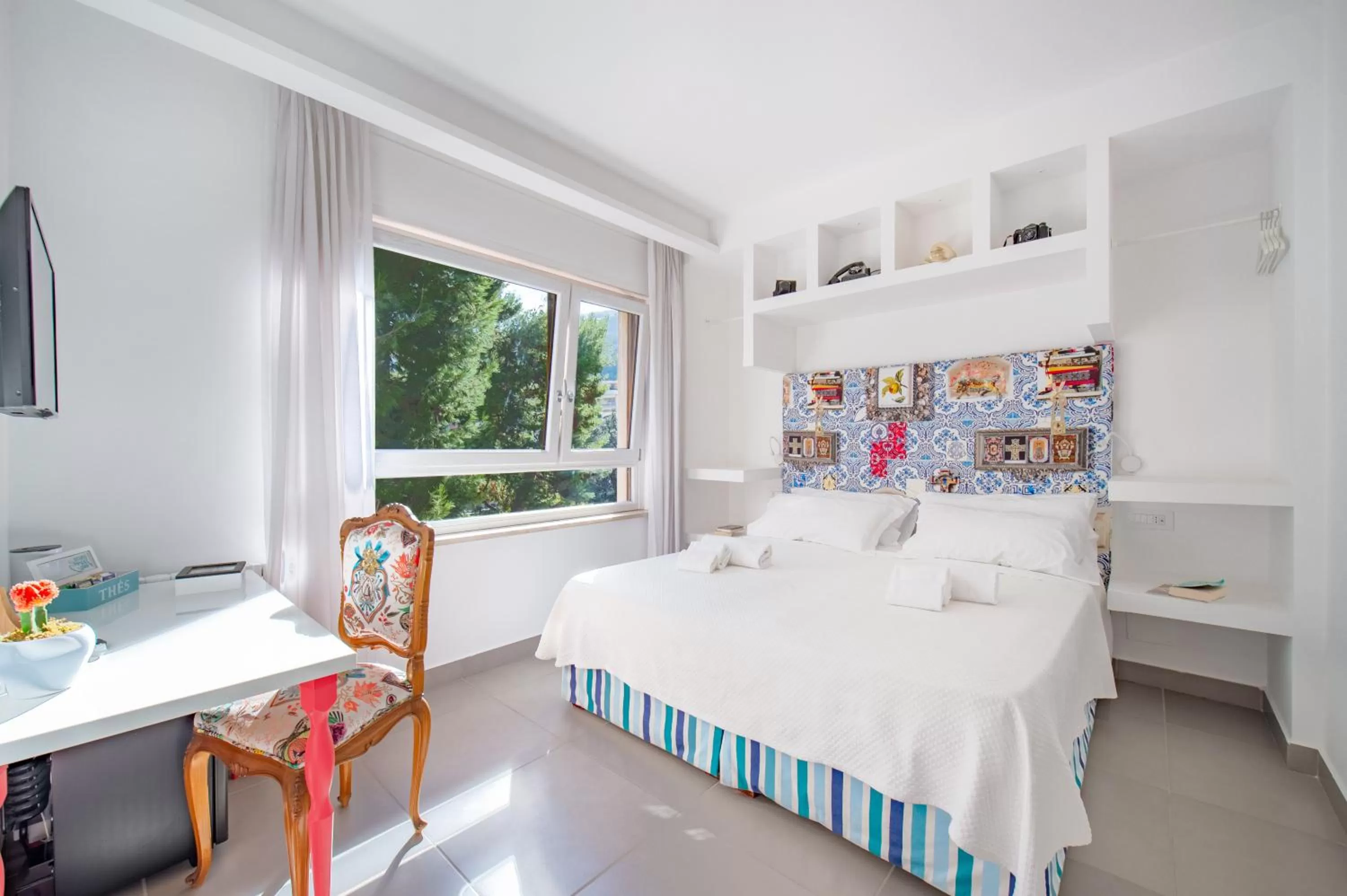 Bed in Casa Evelina Sorrento