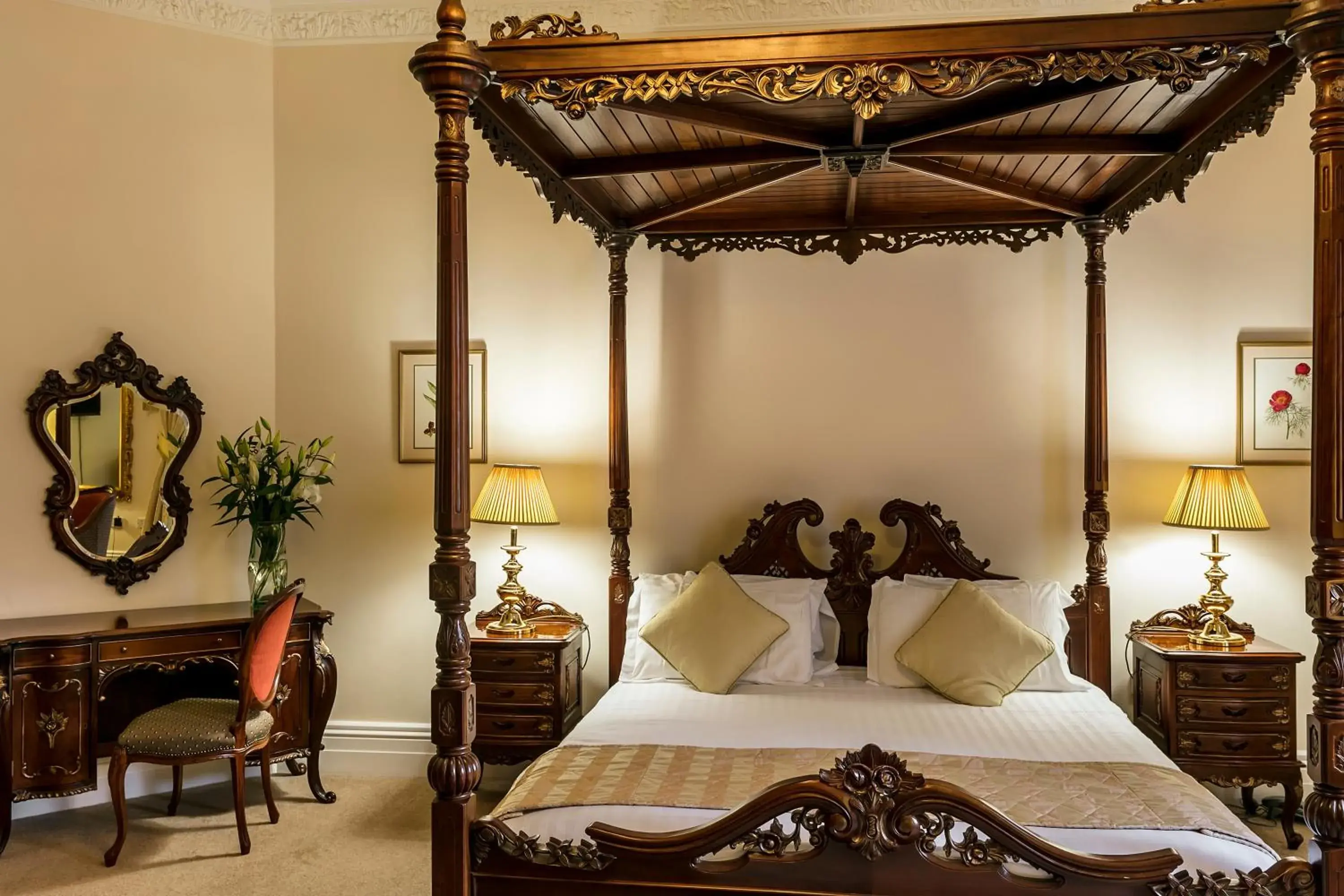 Bed in Doxford Hall Hotel And Spa