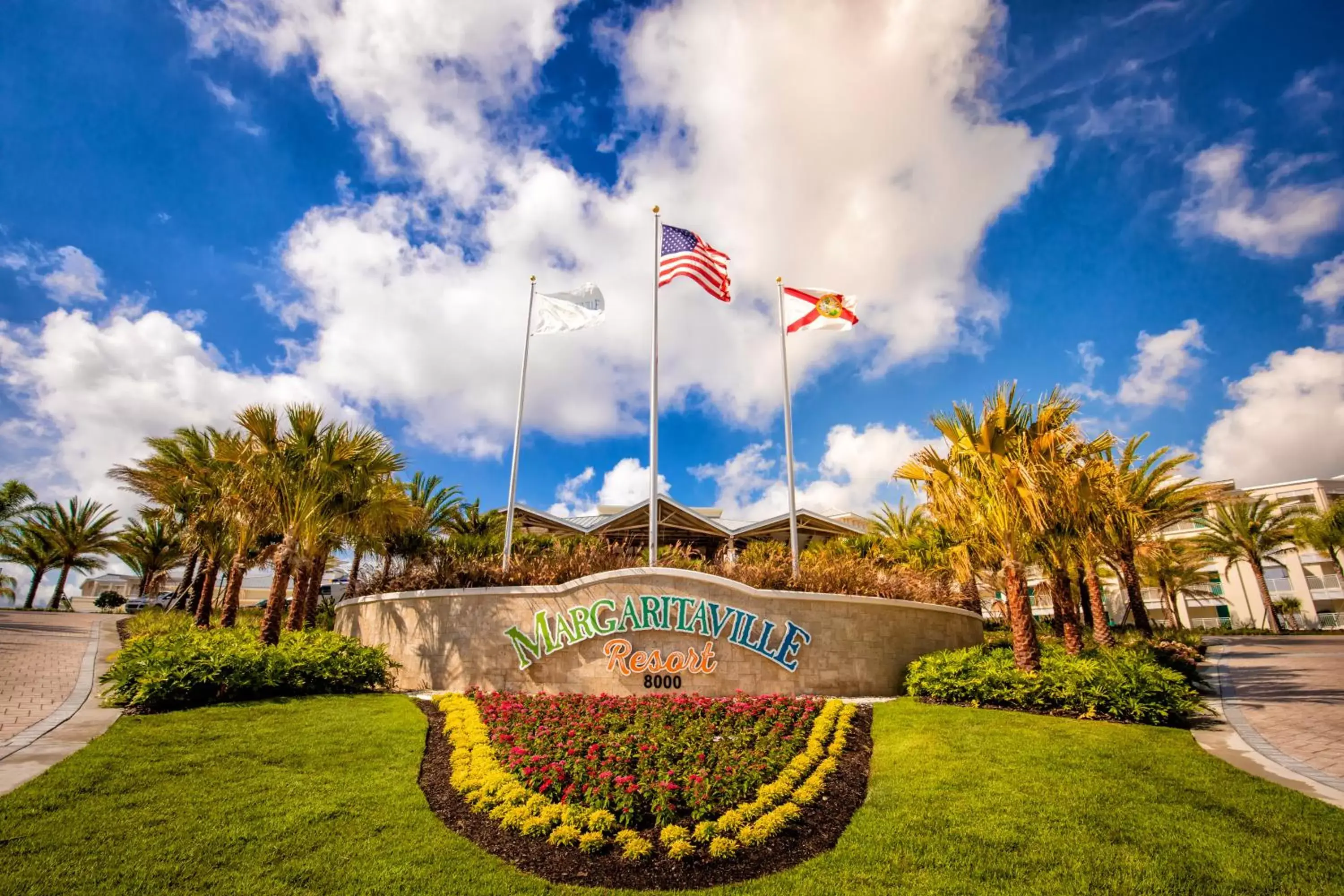 Facade/entrance in Margaritaville Resort Orlando