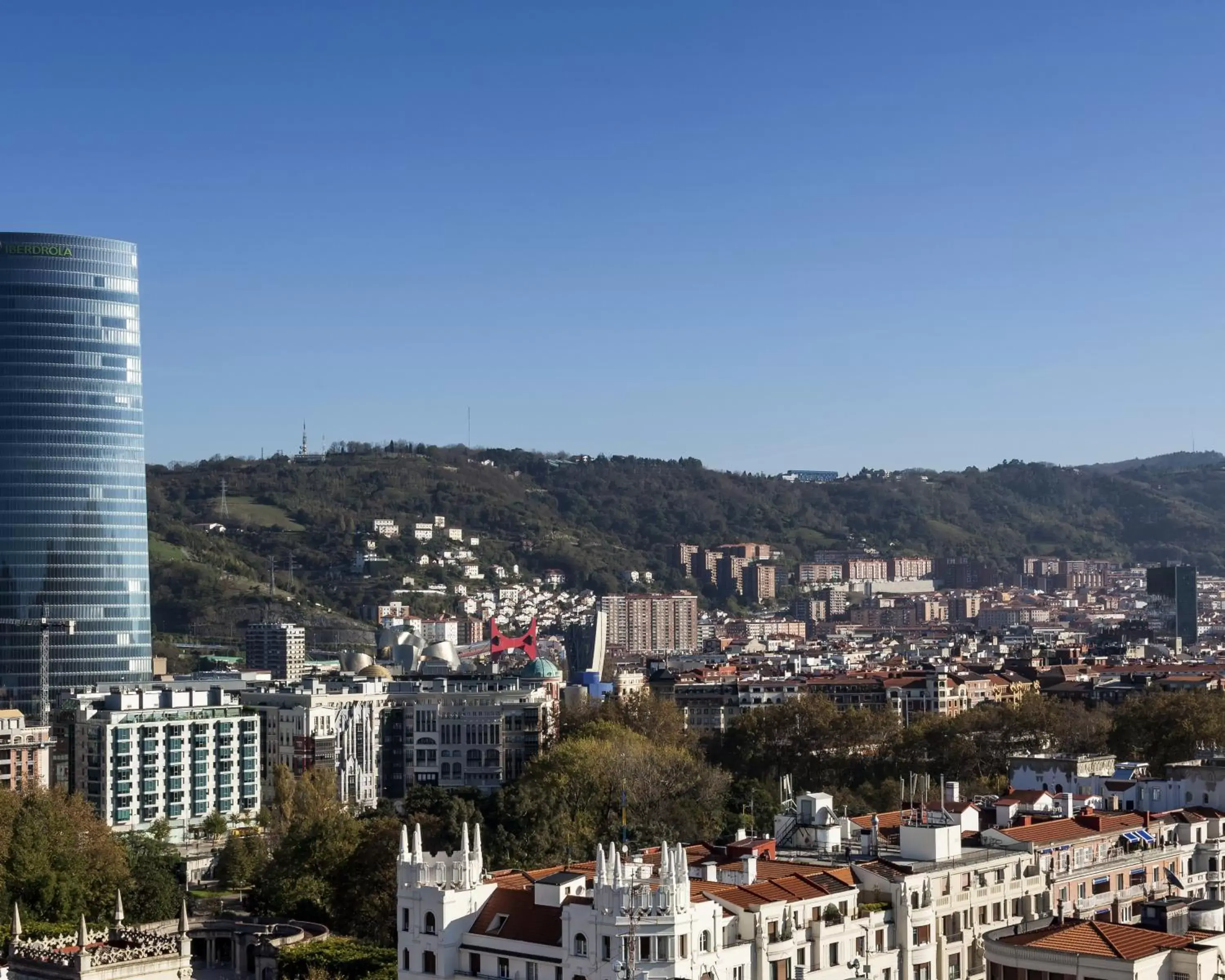 City view in Hotel Ilunion Bilbao