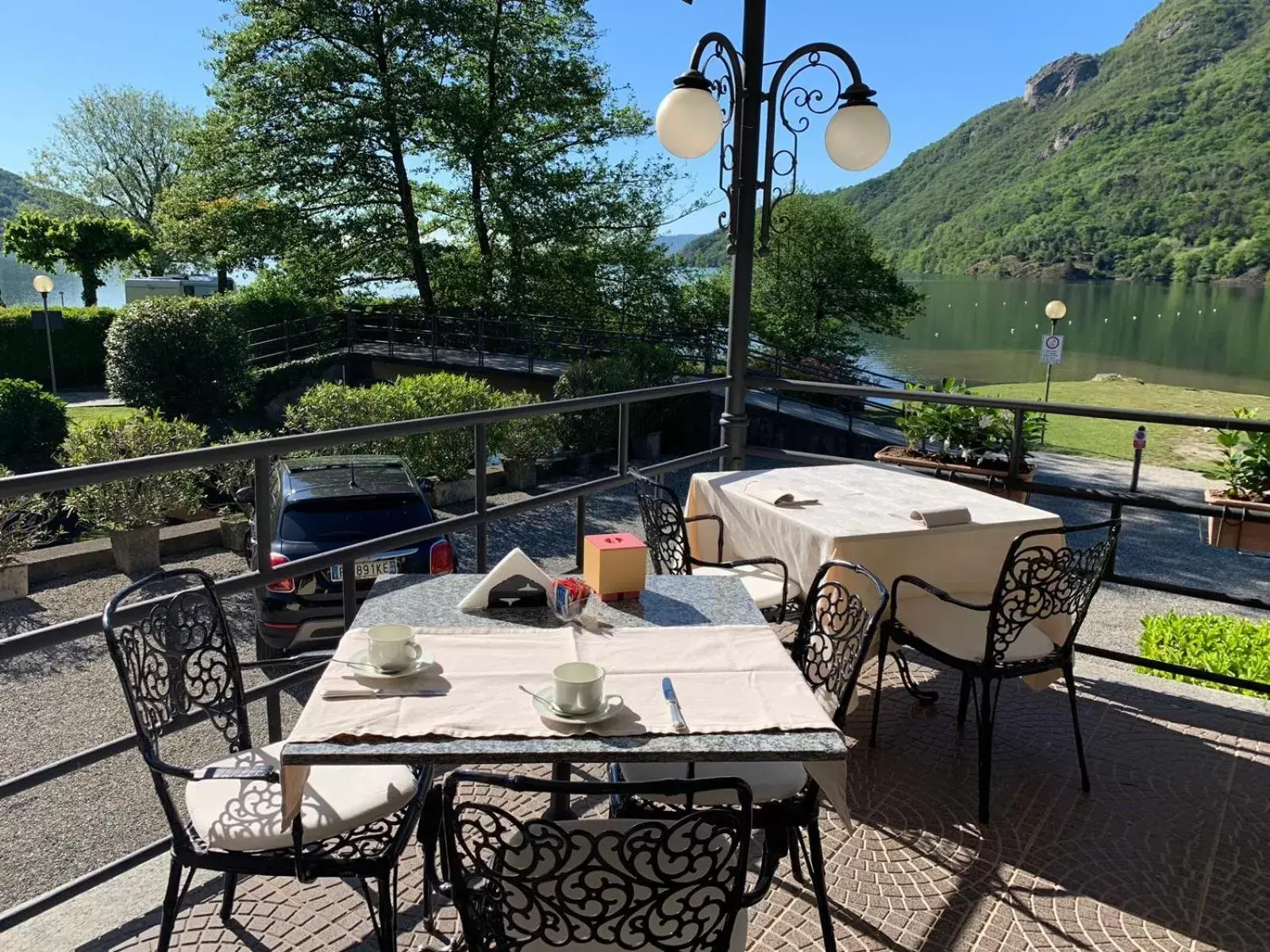 Balcony/Terrace in Hotel Ristorante La Quartina