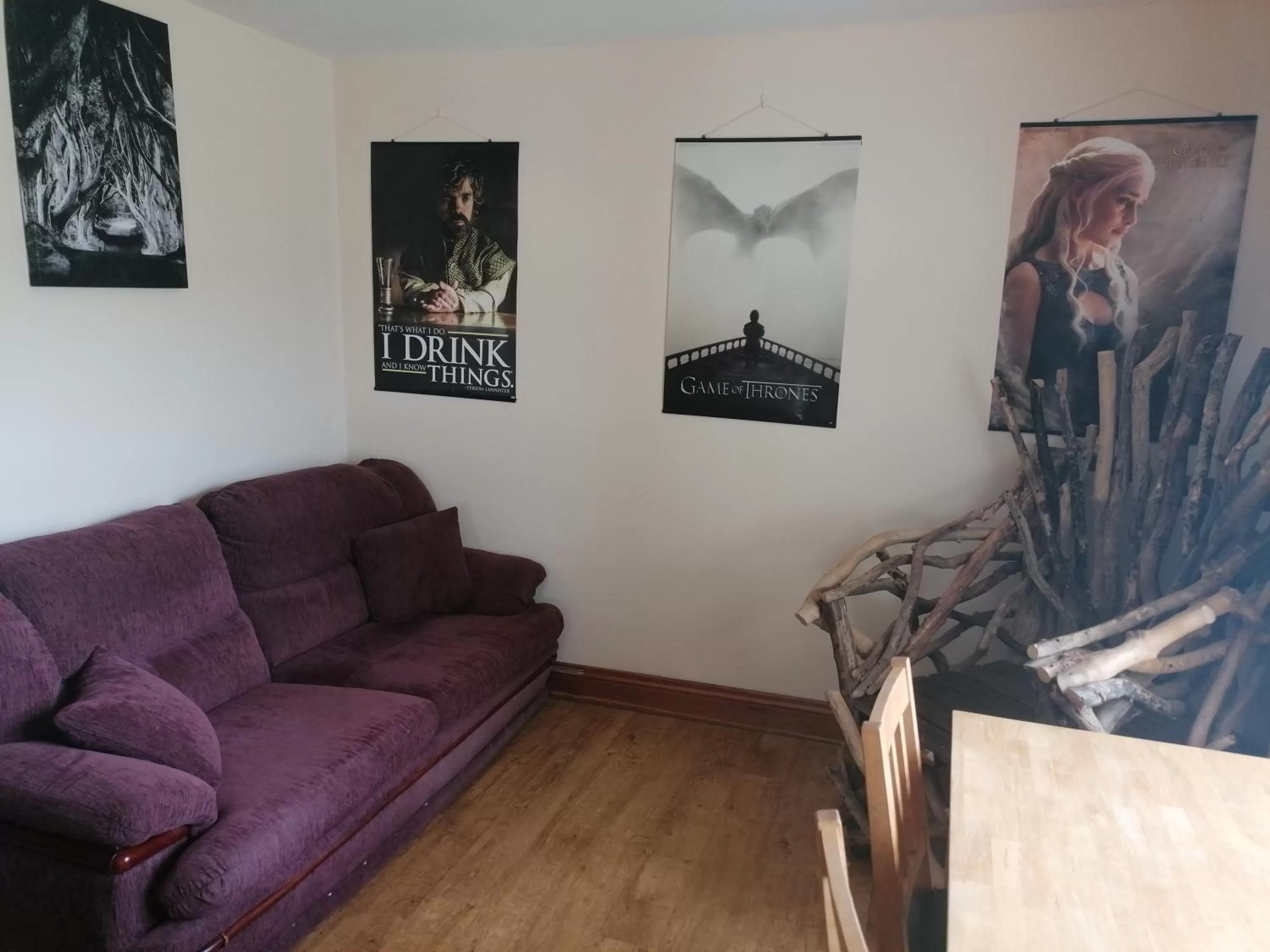 Living room in Carnately Lodge