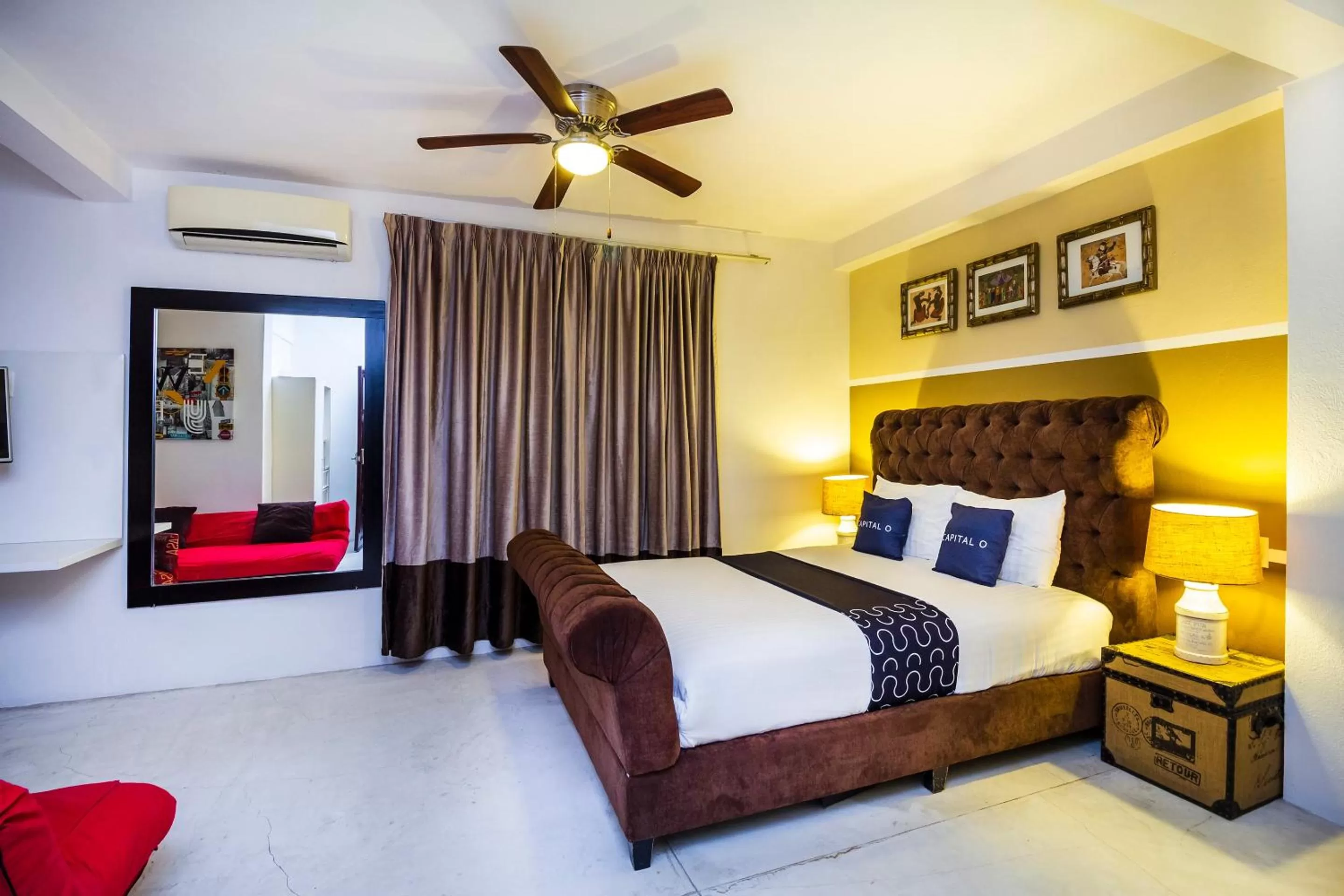 Bedroom, Bed in Capital O Hotel 522, Puerto Vallarta