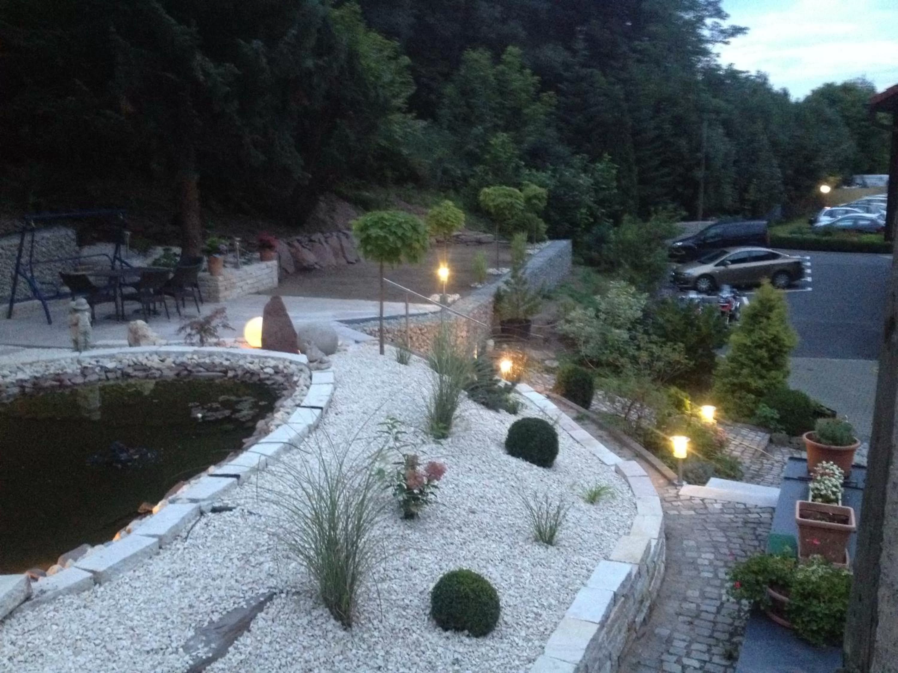 Garden in Hotel-Gasthof Hüttensteinach