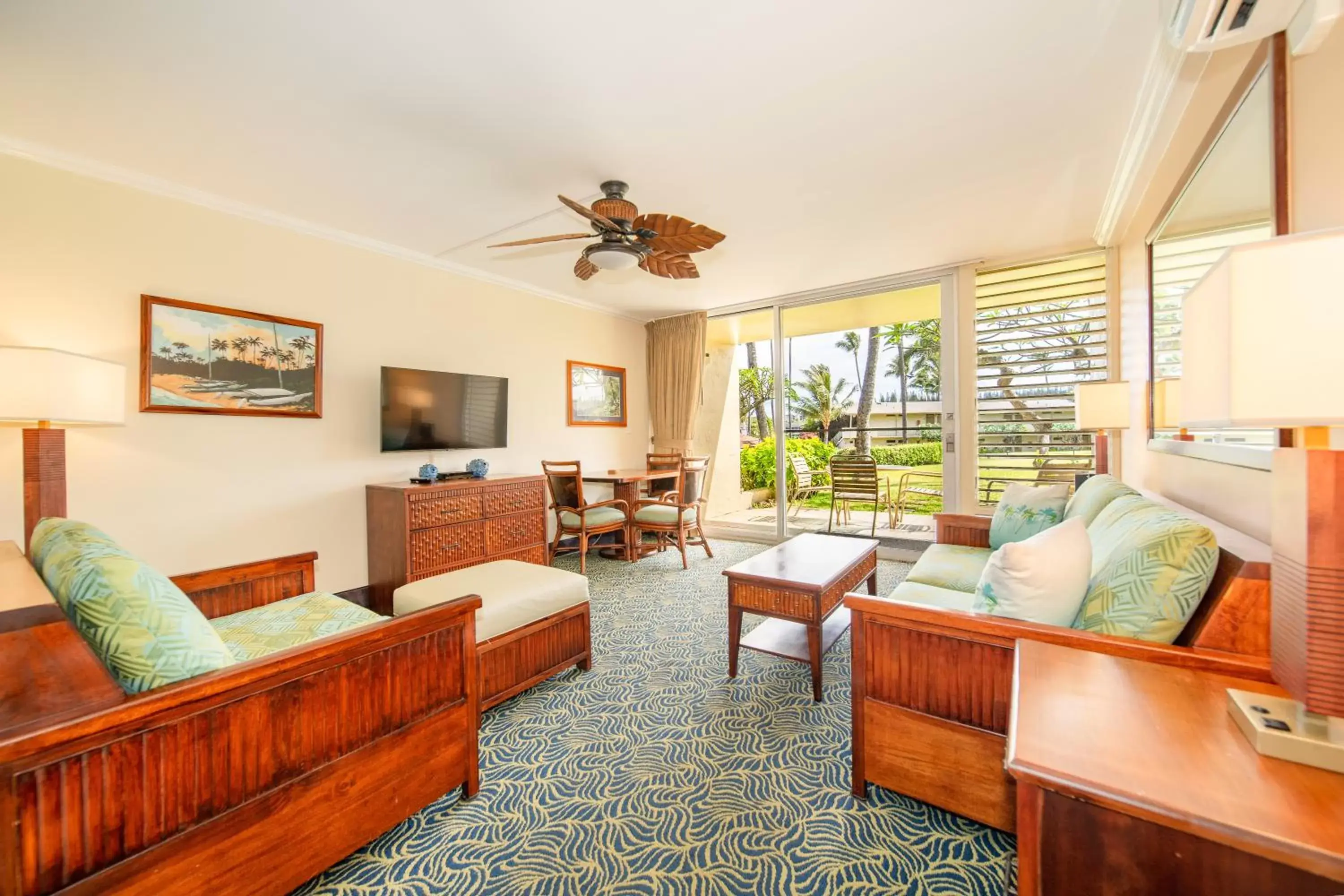 Seating Area in Napili Shores Maui by OUTRIGGER - No Resort & Housekeeping Fees