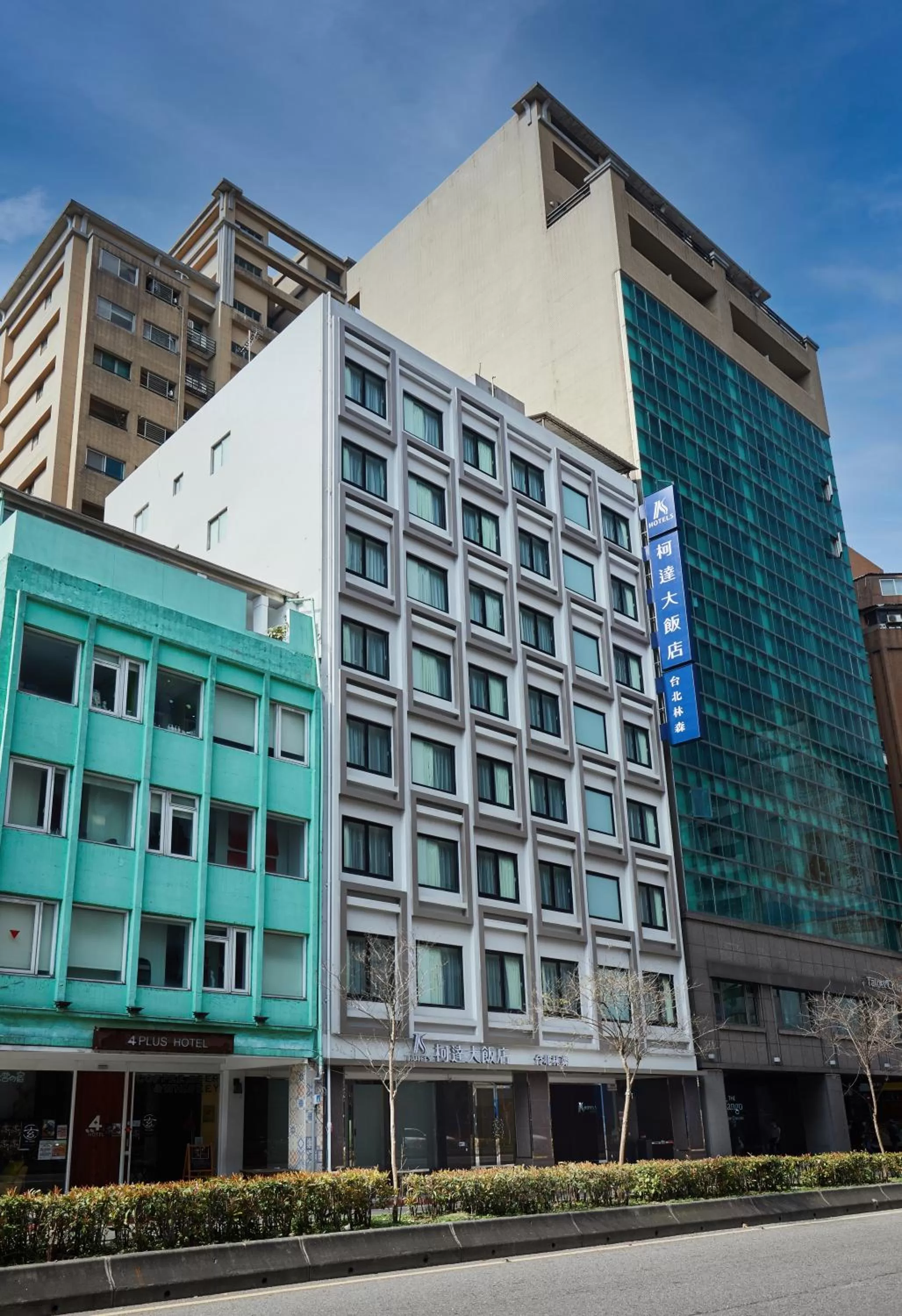 Property building in K Hotels Taipei Linsen