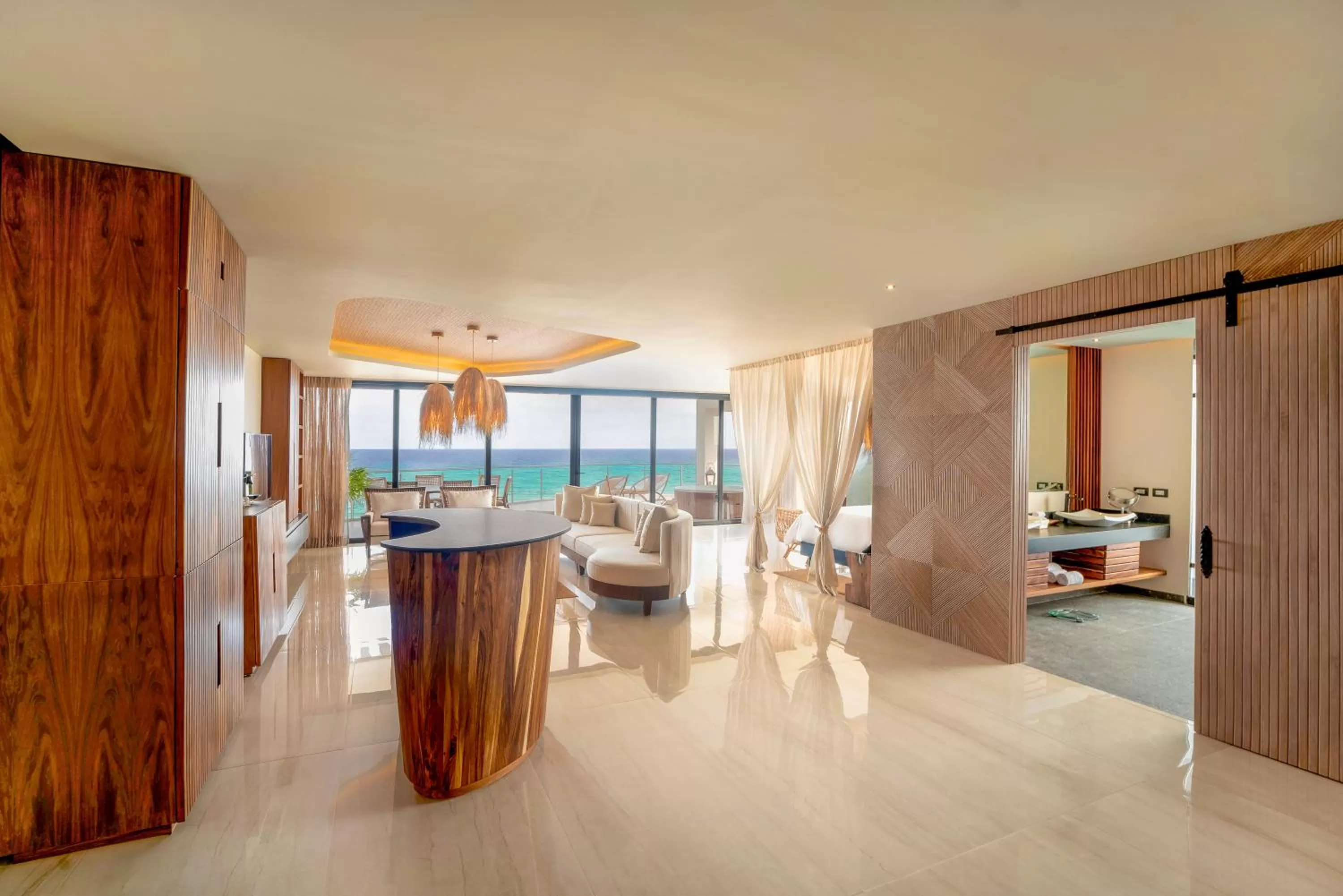 Sea view in Mvngata Beach Hotel