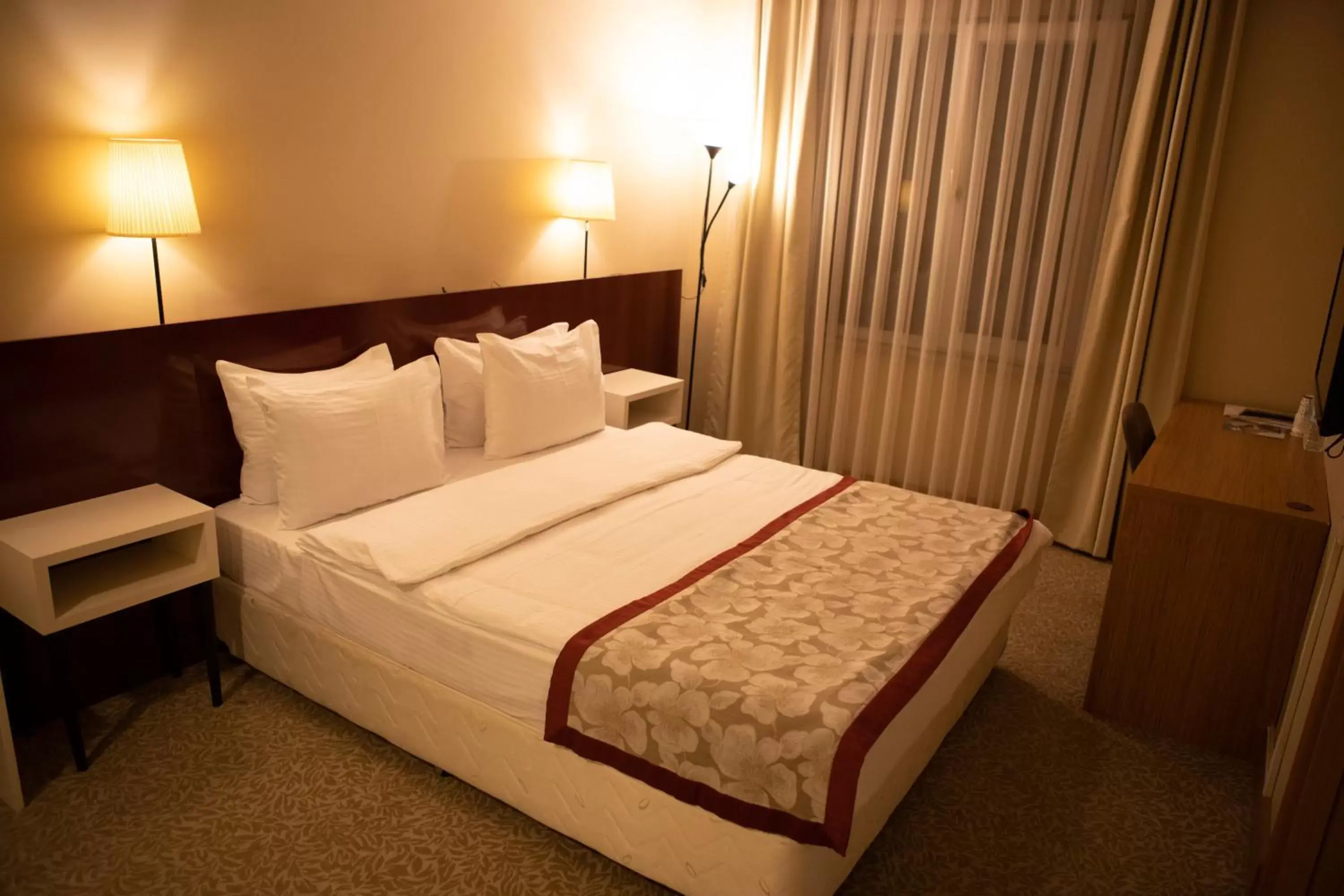 Bed in Trakya City Hotel