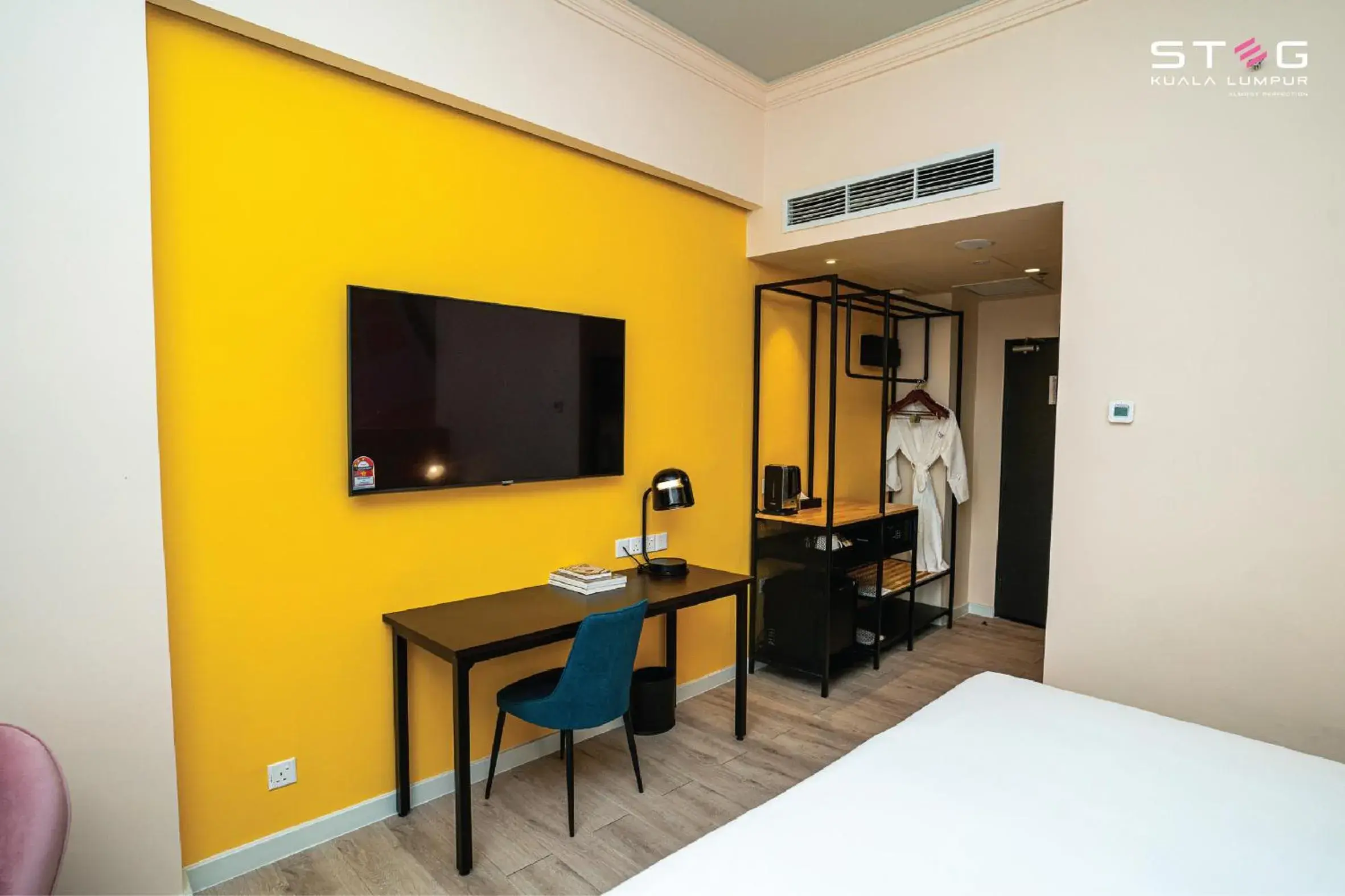 Bed, TV/Entertainment Center in STEG Kuala Lumpur