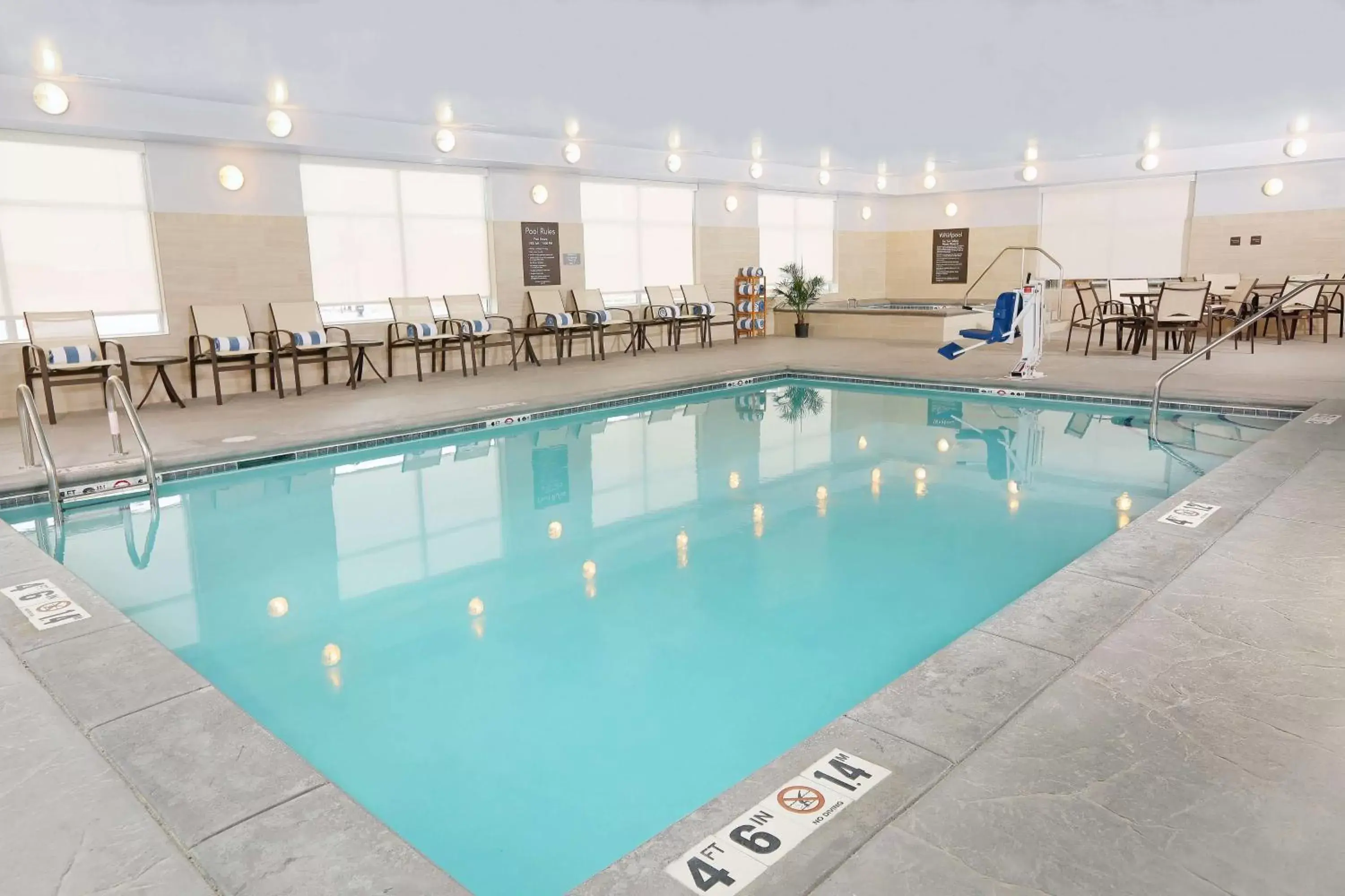 Pool view, Swimming Pool in Homewood Suites By Hilton West Fargo/Sanford Medical Center