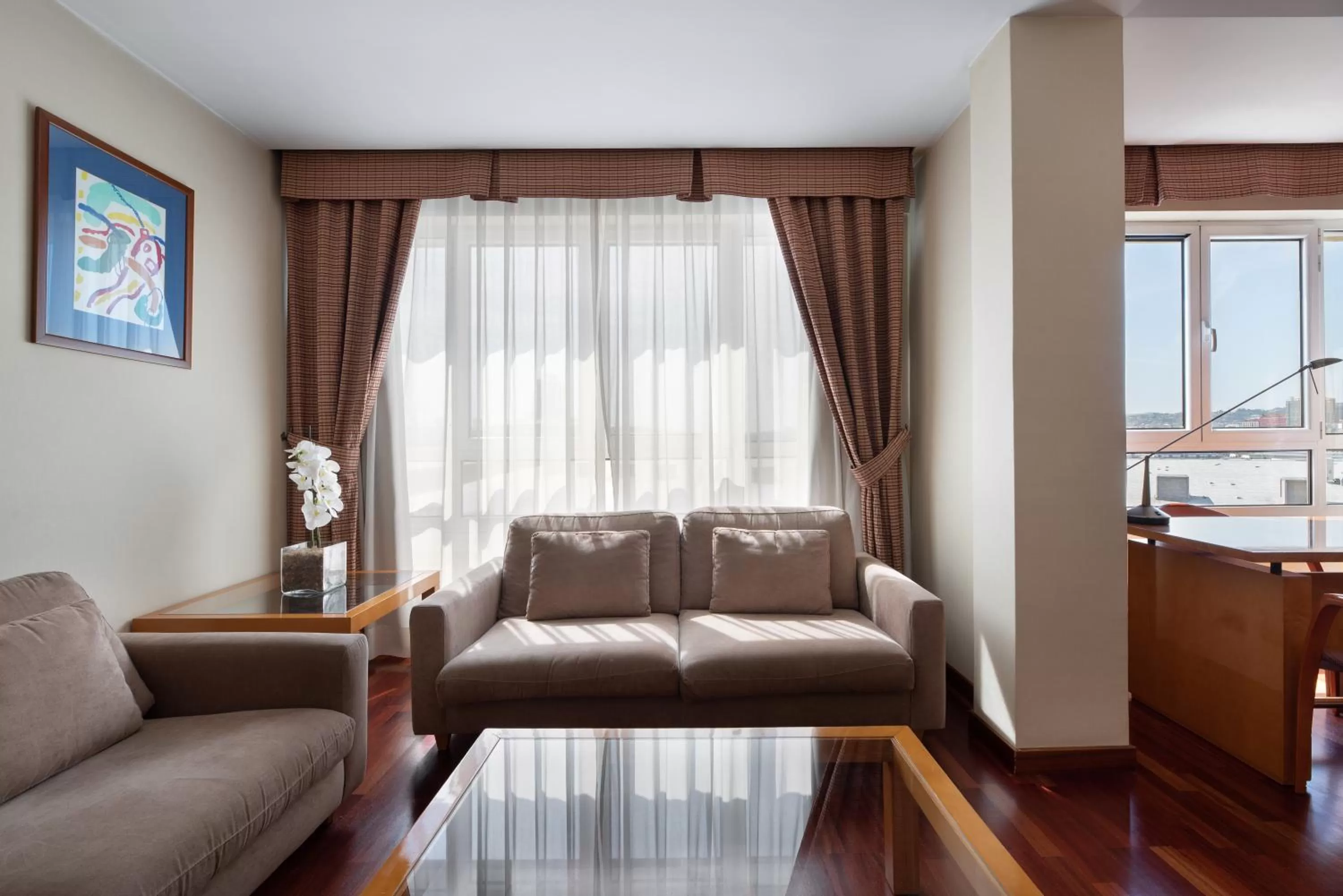 Living room in Eurostars Atlántico