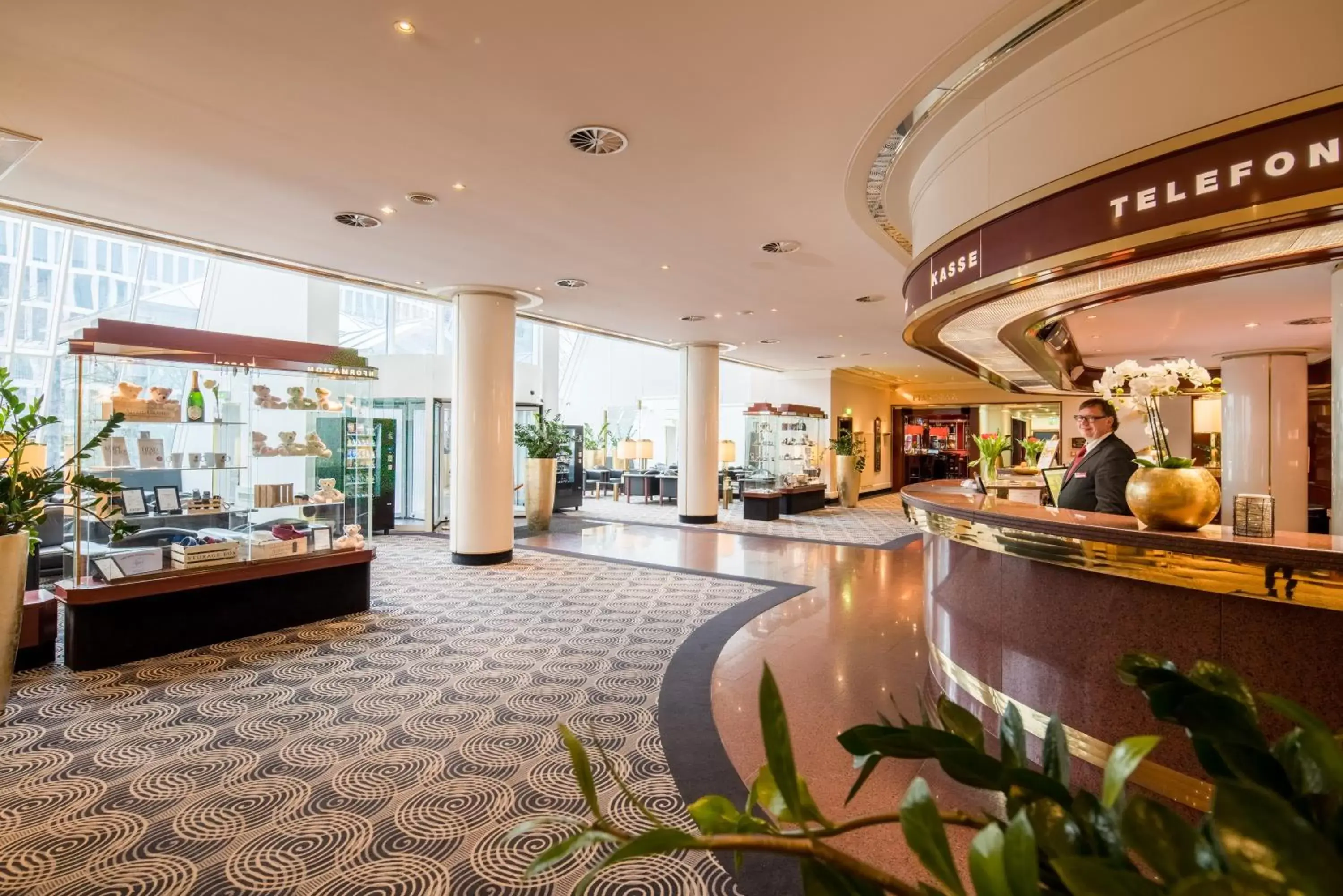 Lobby or reception in Best Western Plus Plaza Hotel Darmstadt