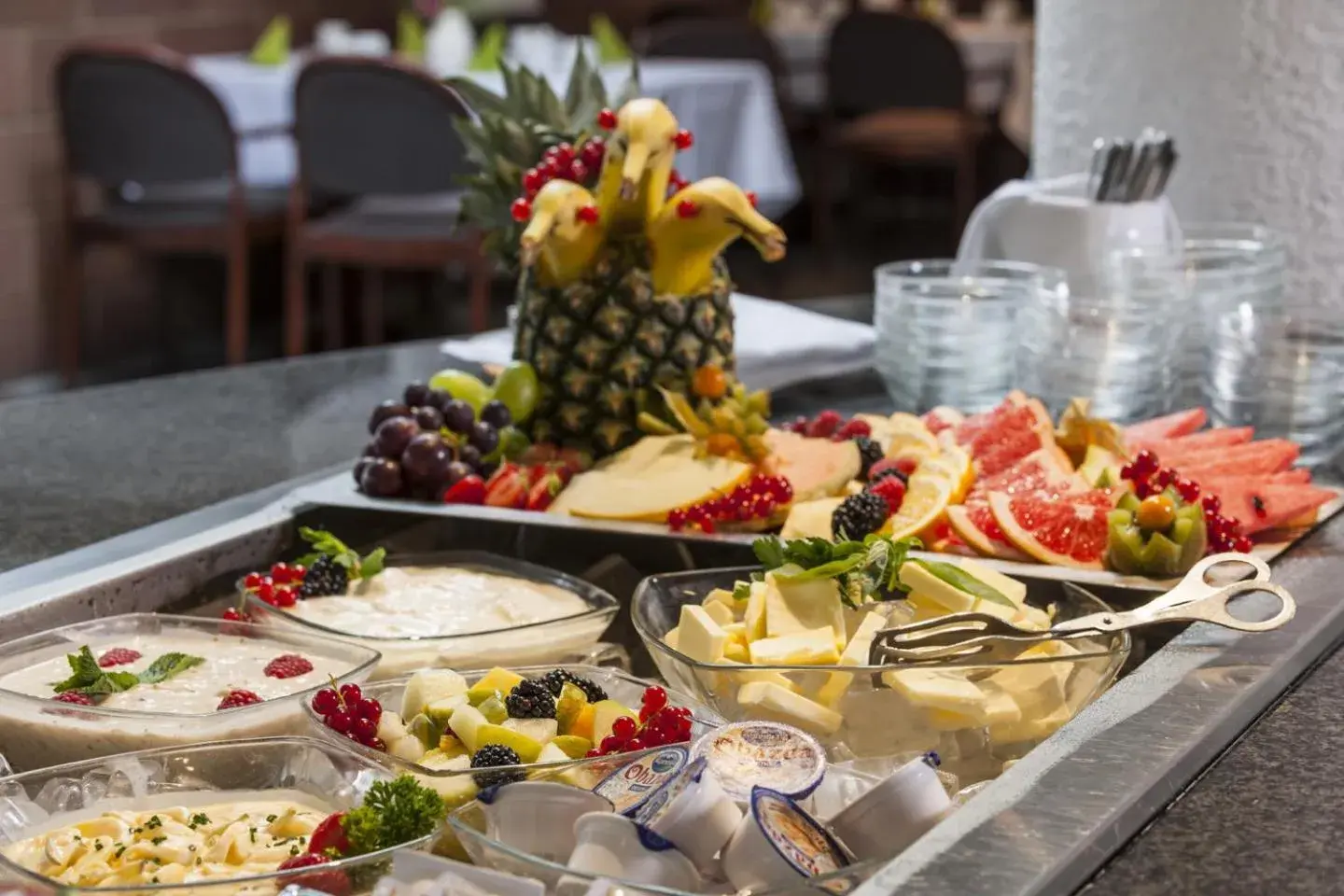 Food close-up in Hotel Berlin