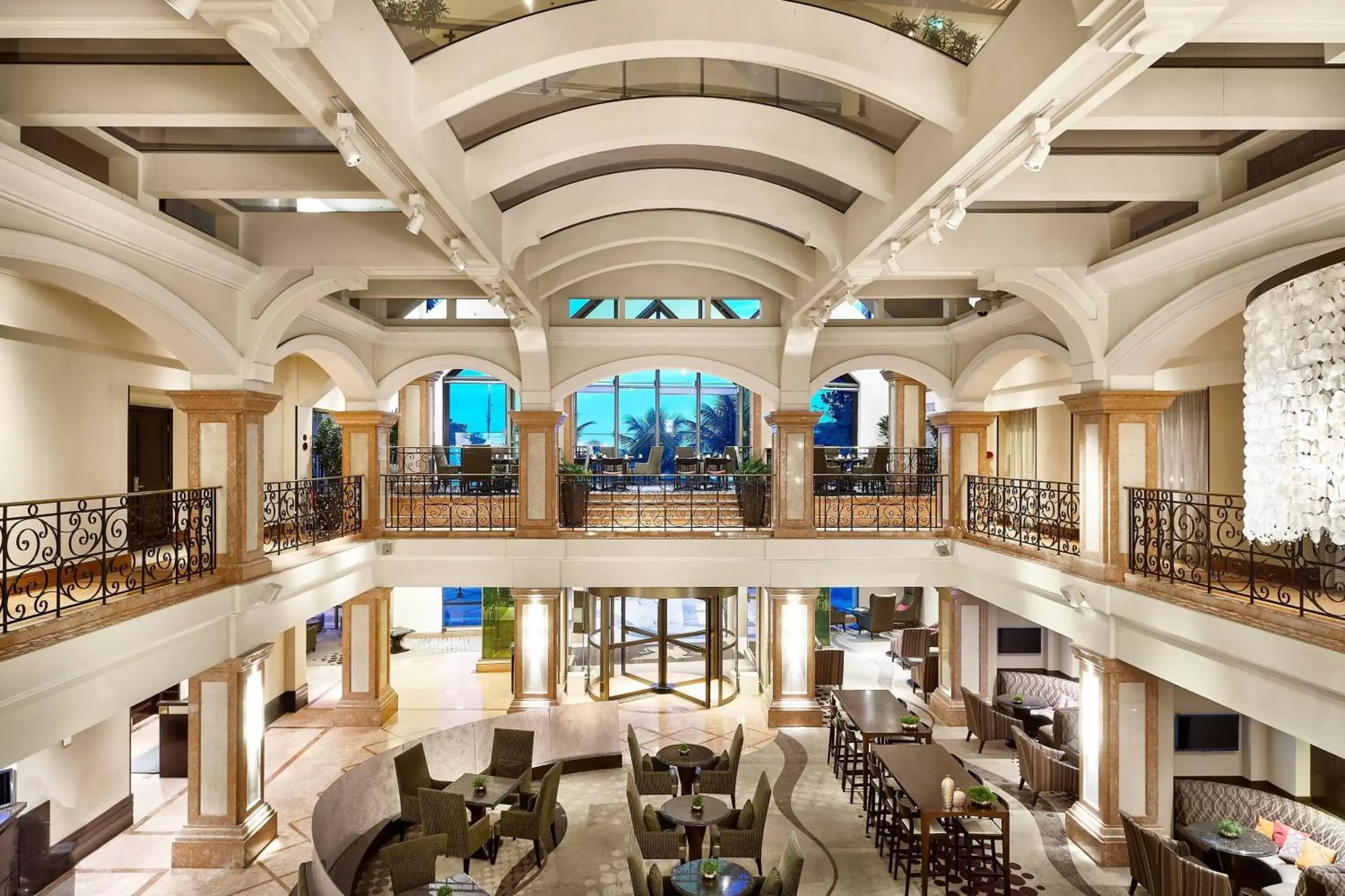 Lobby or reception in JW Marriott Rio de Janeiro