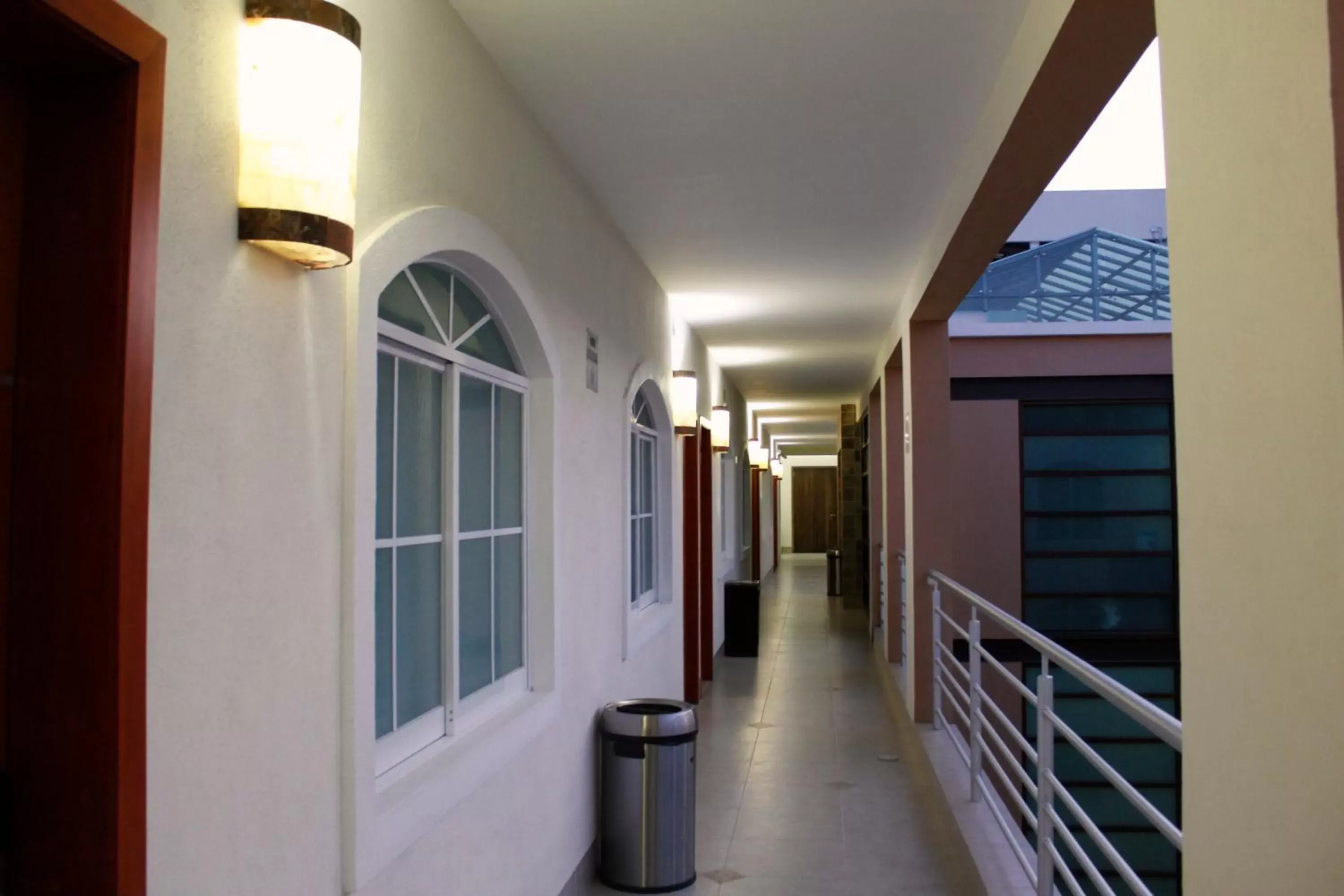 Property building, Balcony/Terrace in Hotel River Poliforum