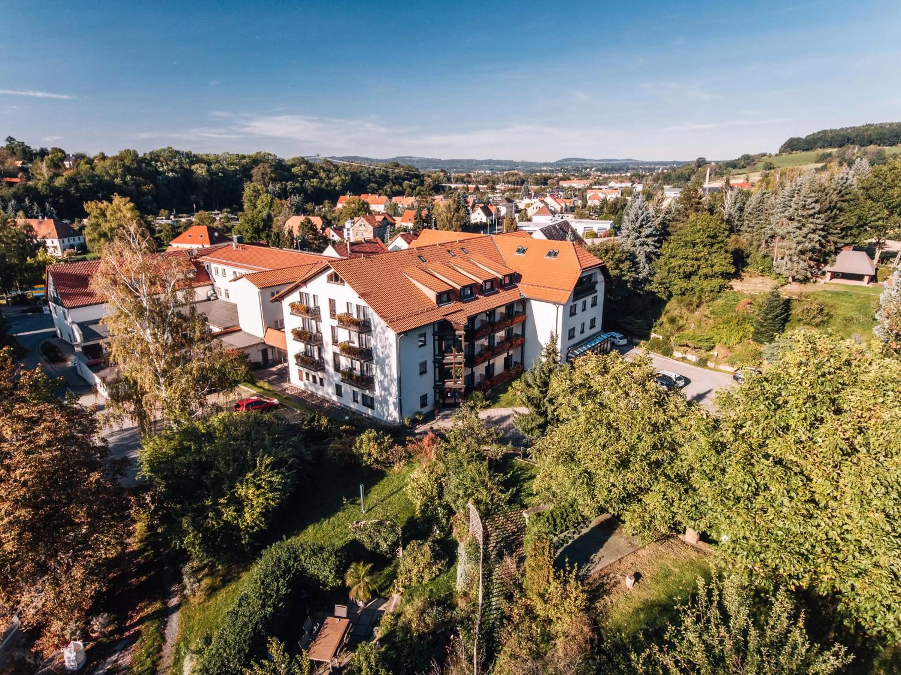 Bird's eye view in Hotel Zur Post