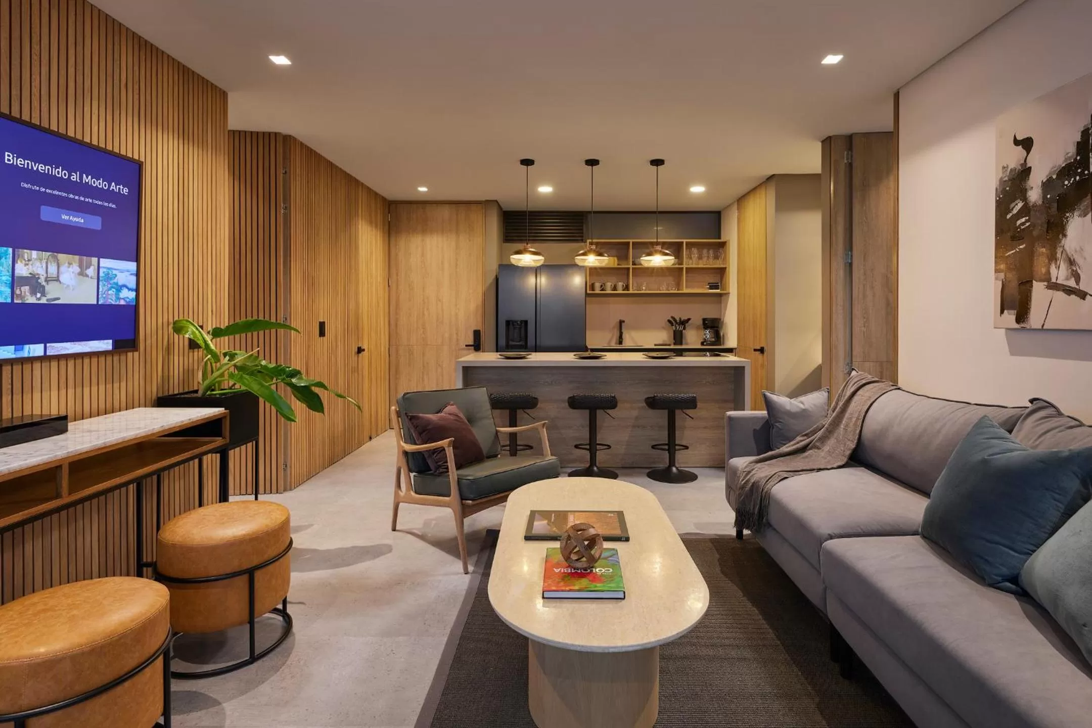 Living room in Wake Living