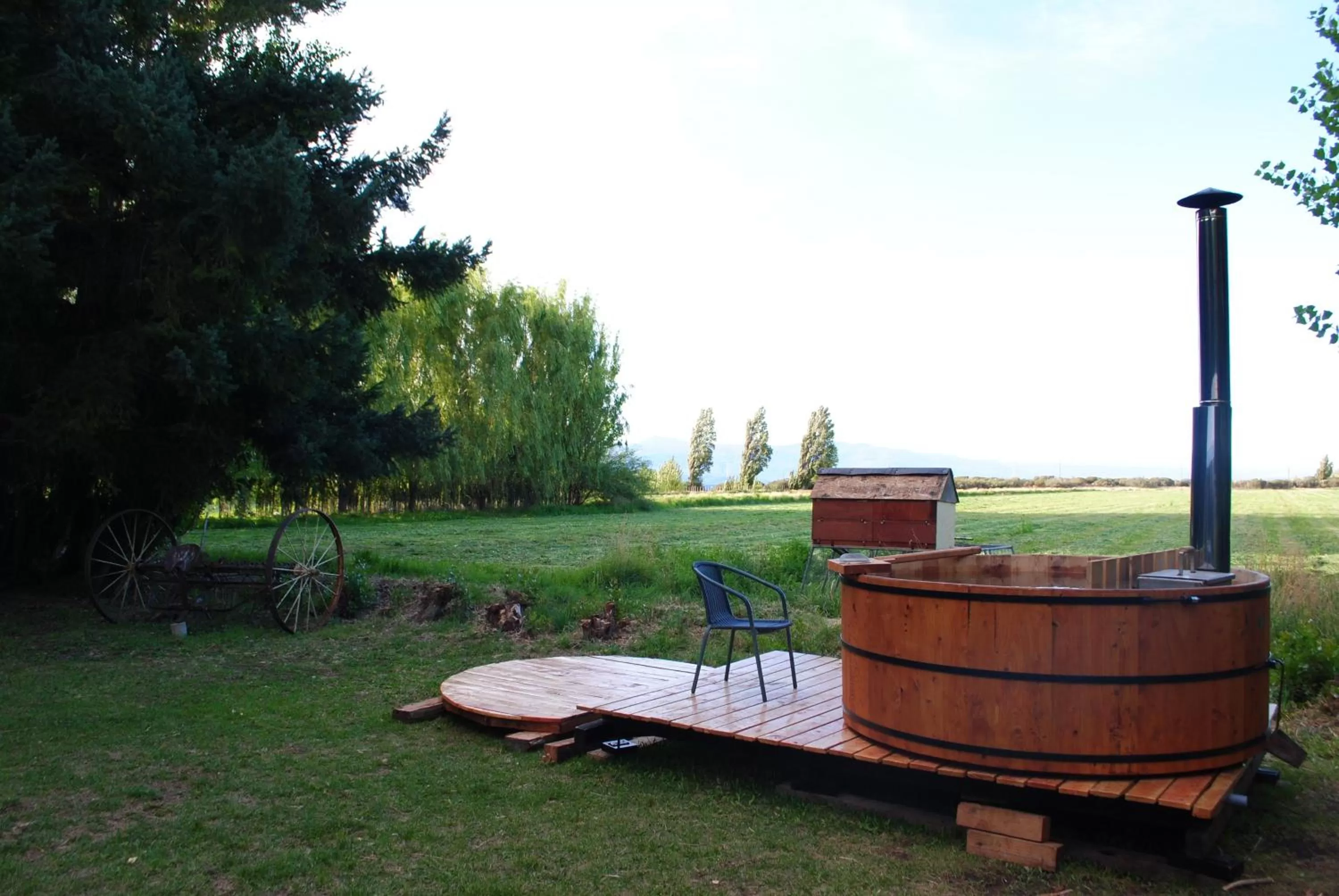 Facade/entrance in Hostería de la Patagonia