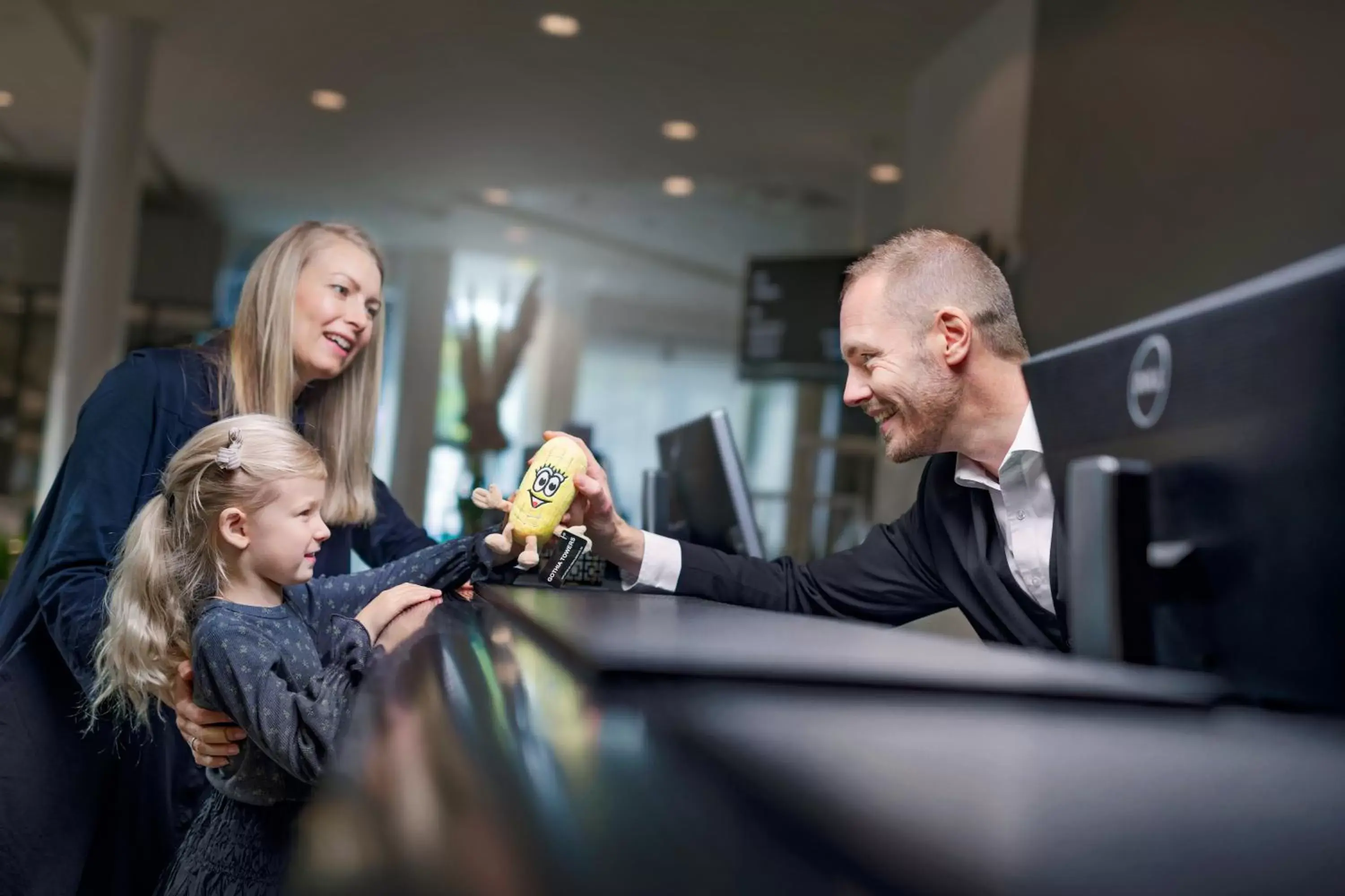 Lobby or reception in Gothia Towers