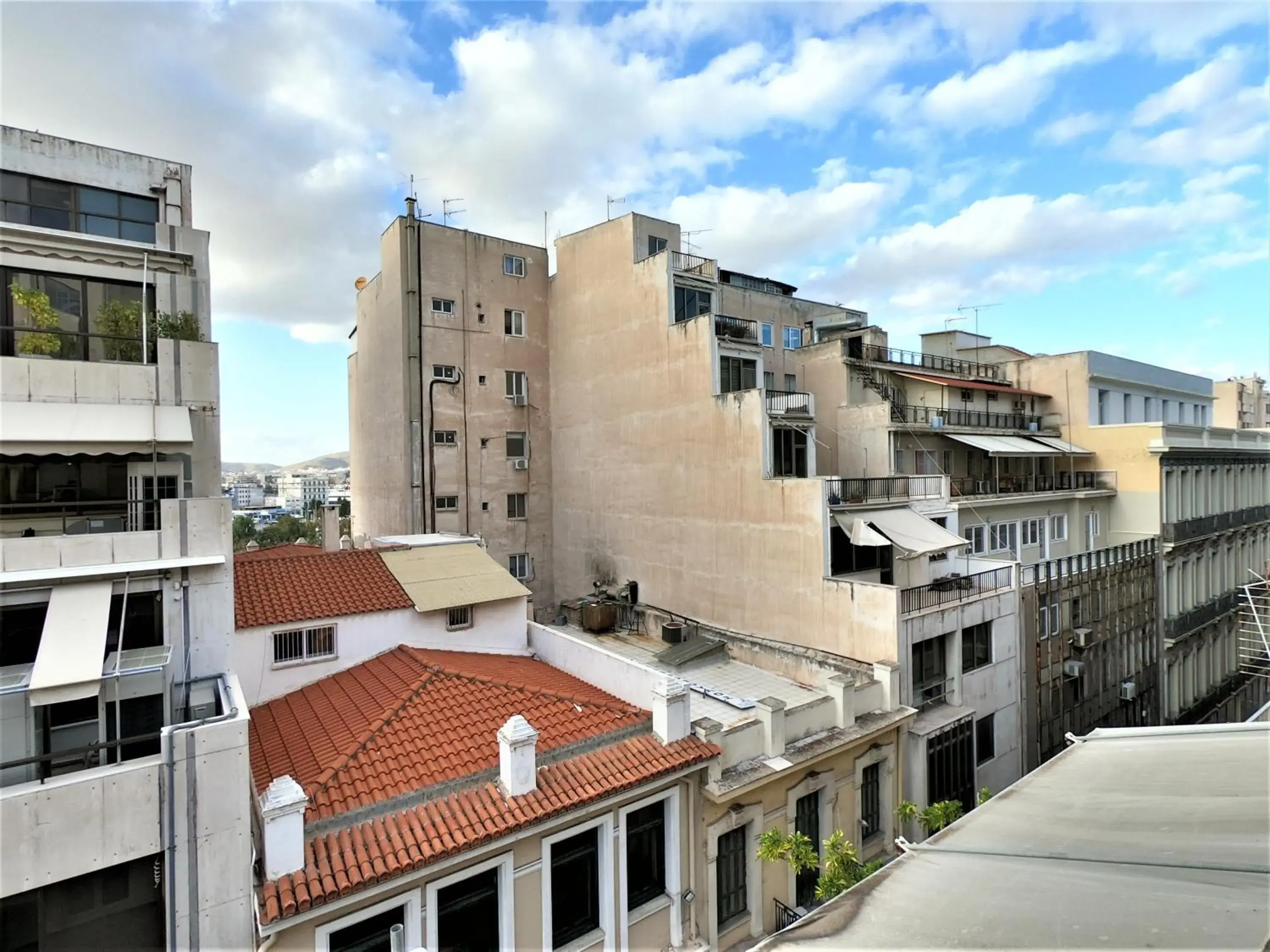 City view in Achillion Hotel Piraeus
