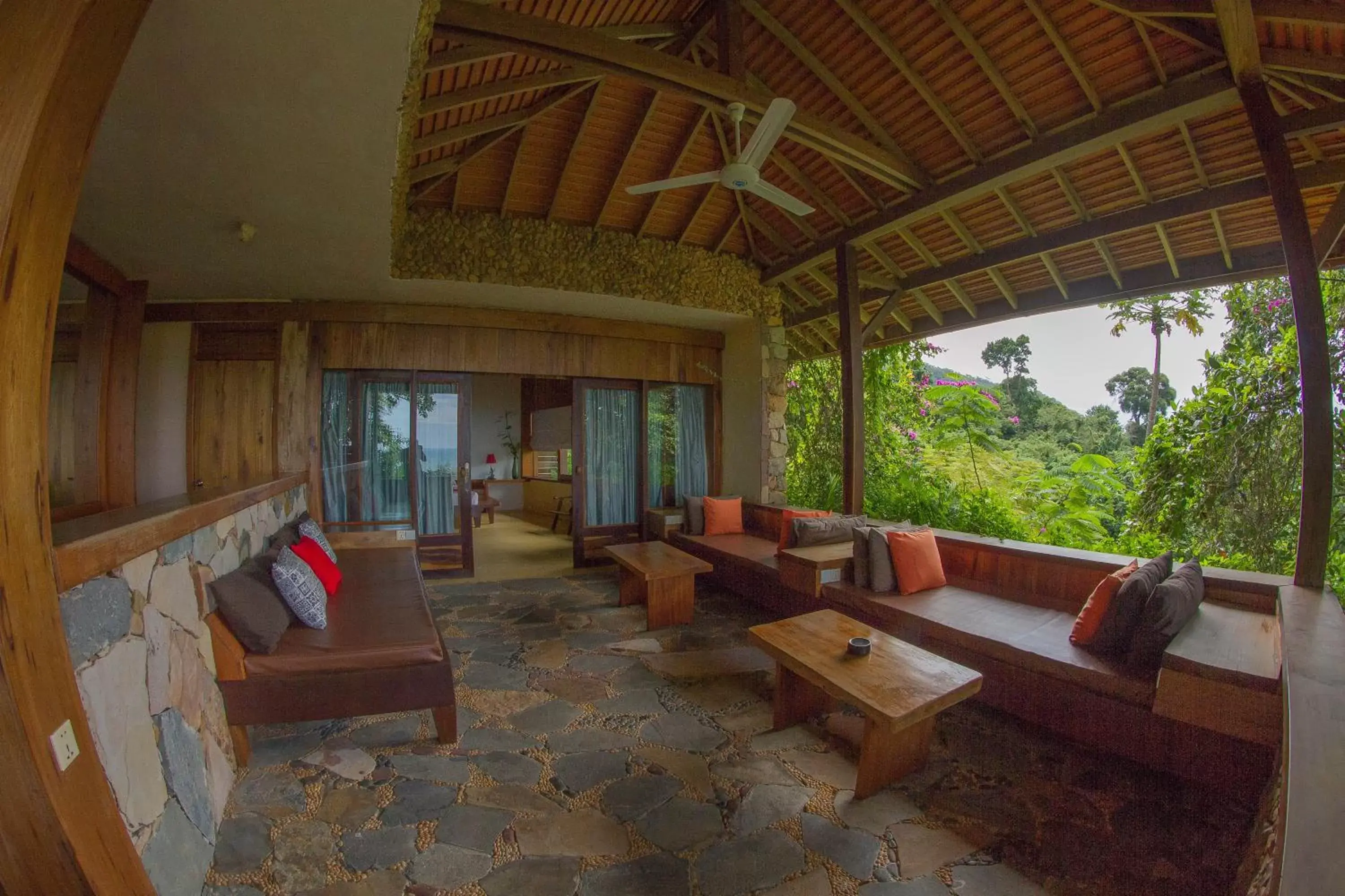 Seating Area in Veranda Natural Resort