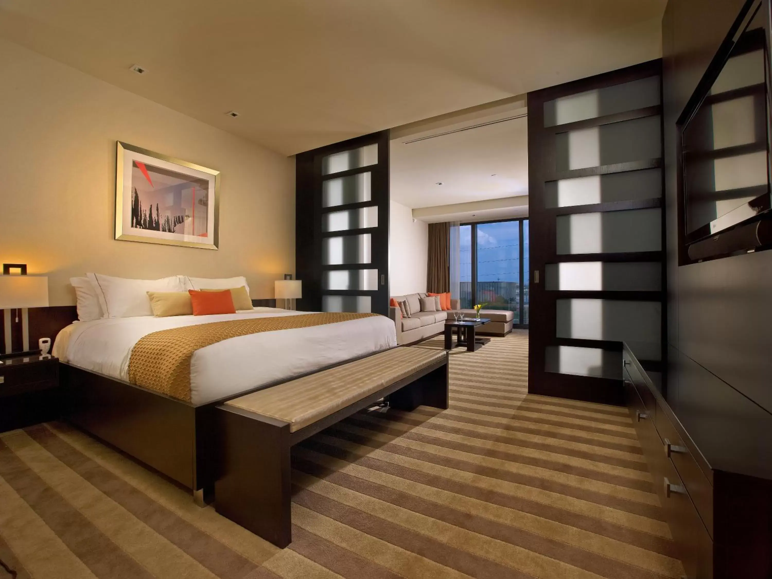Photo of the whole room, Bed in EB Hotel Miami Airport
