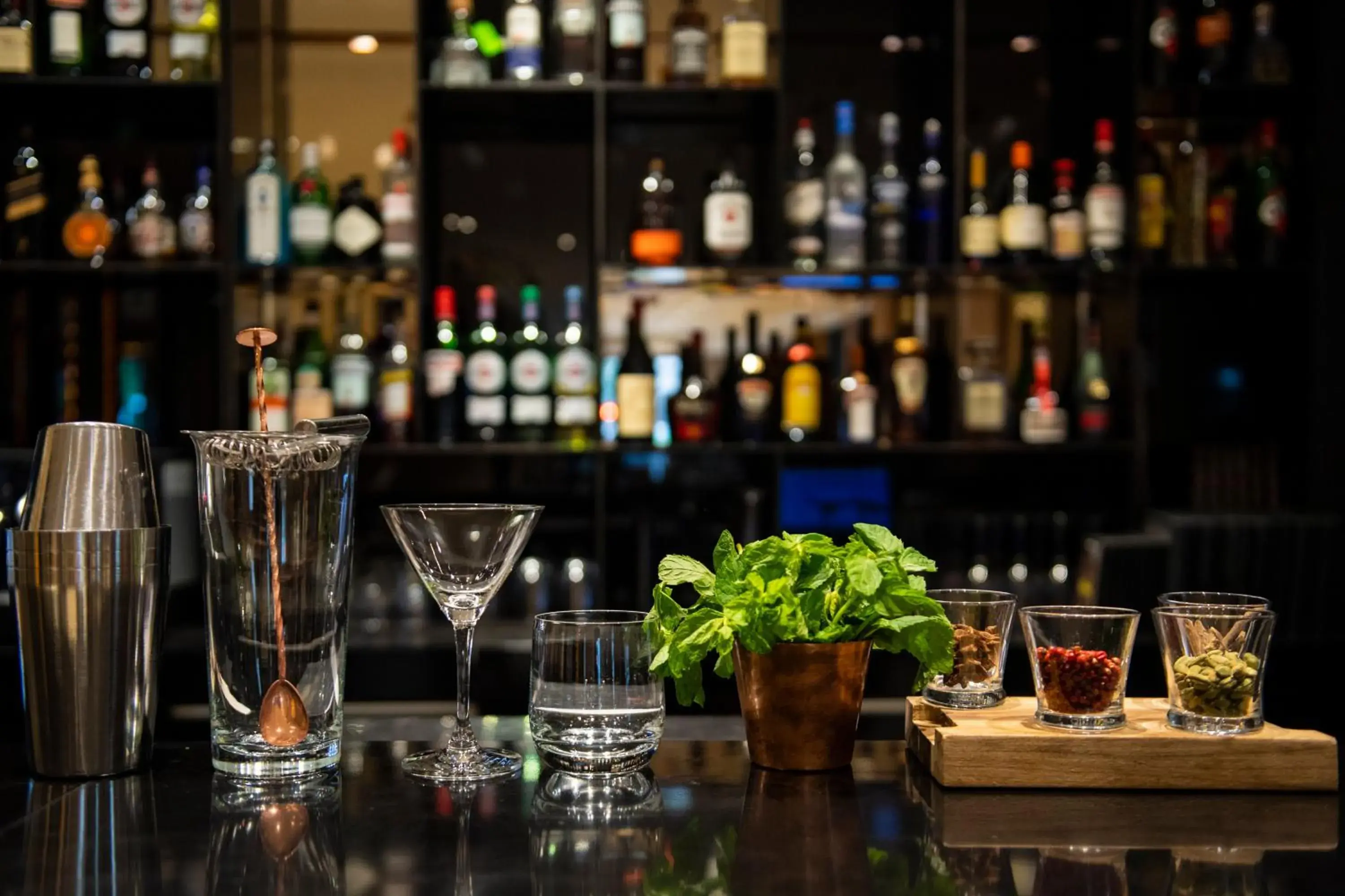 Lounge or bar, Drinks in Hotel Grand Brizo Buenos Aires