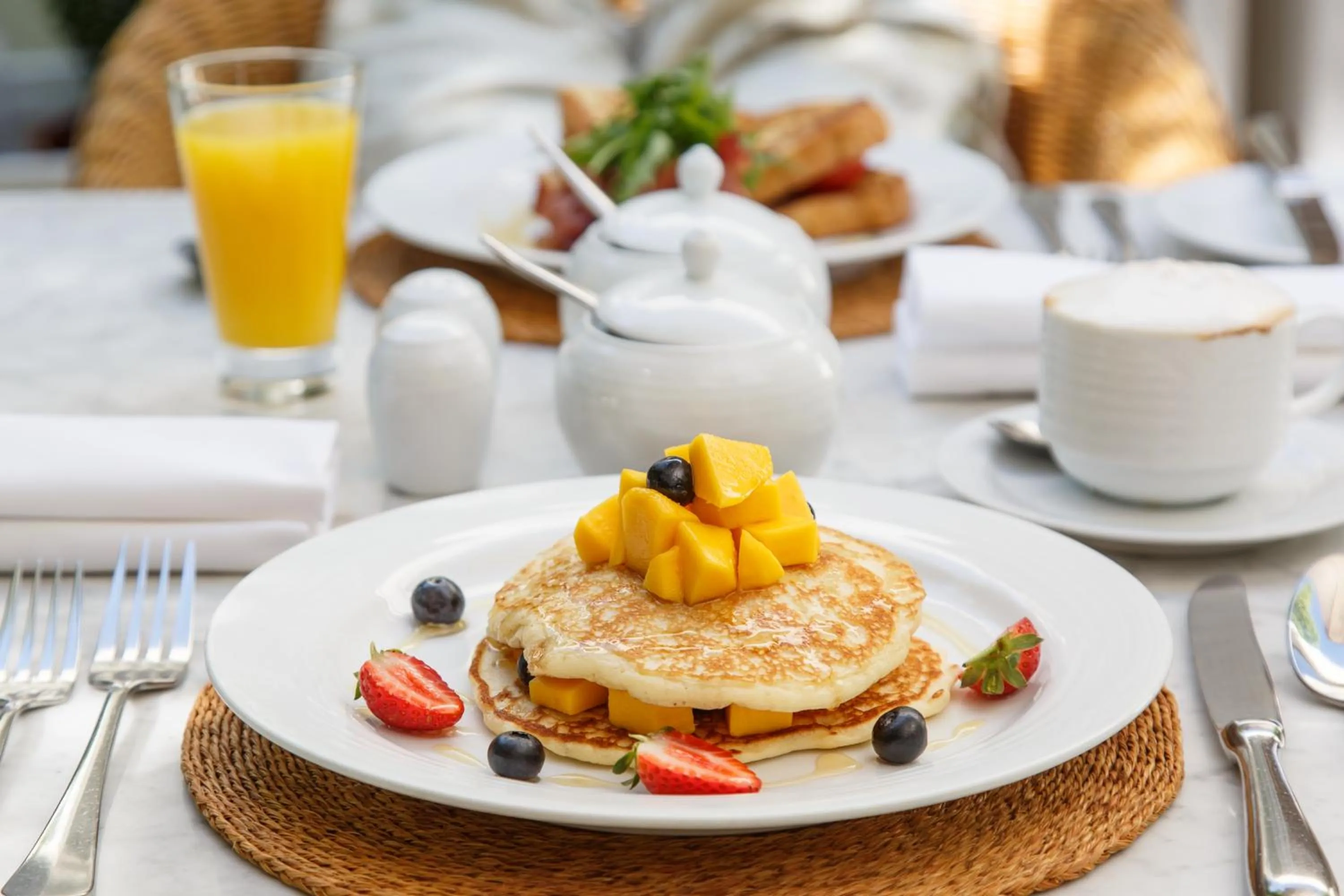 Restaurant/places to eat in Rosenhof Boutique Hotel