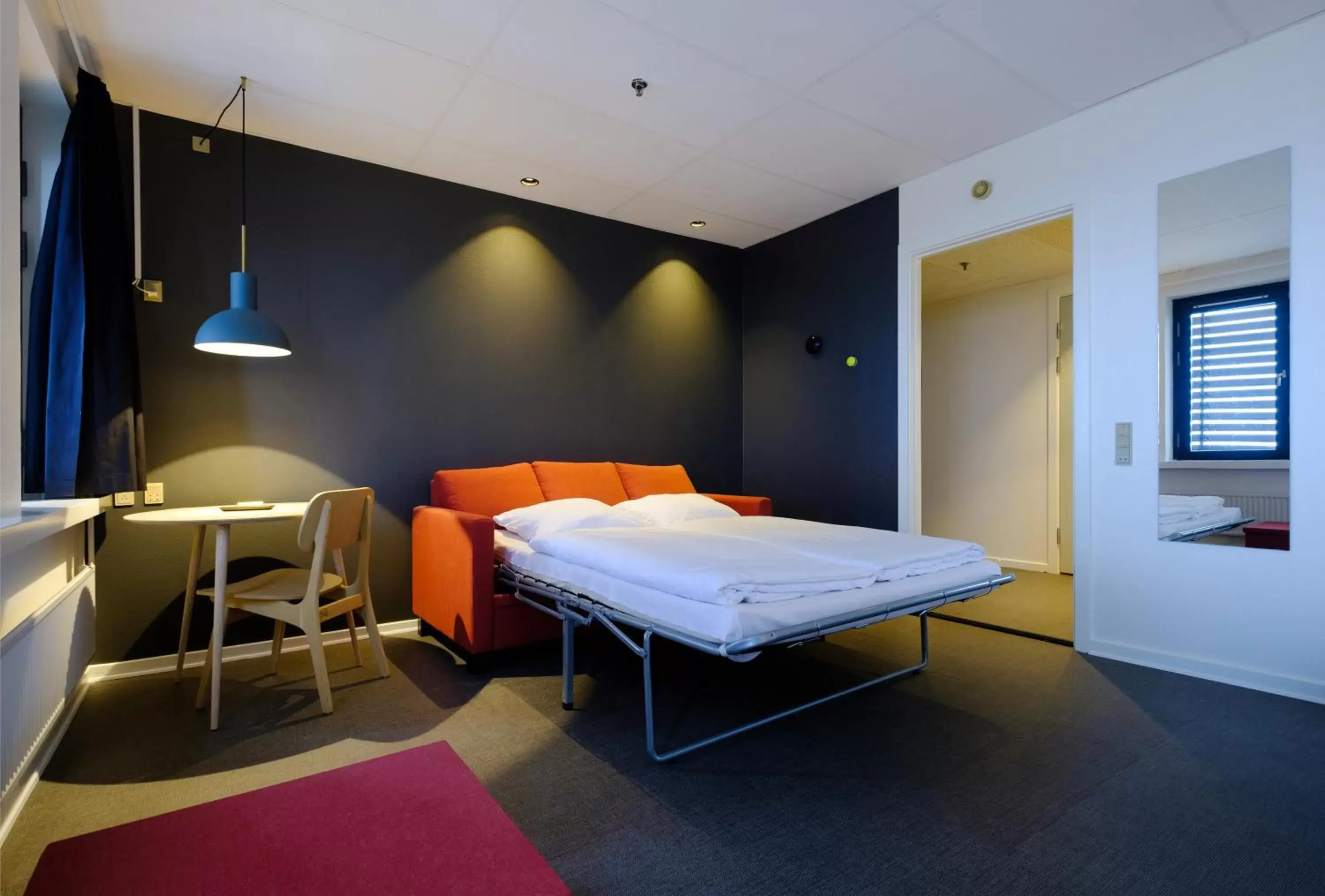 Bed in Zleep Hotel Ishøj