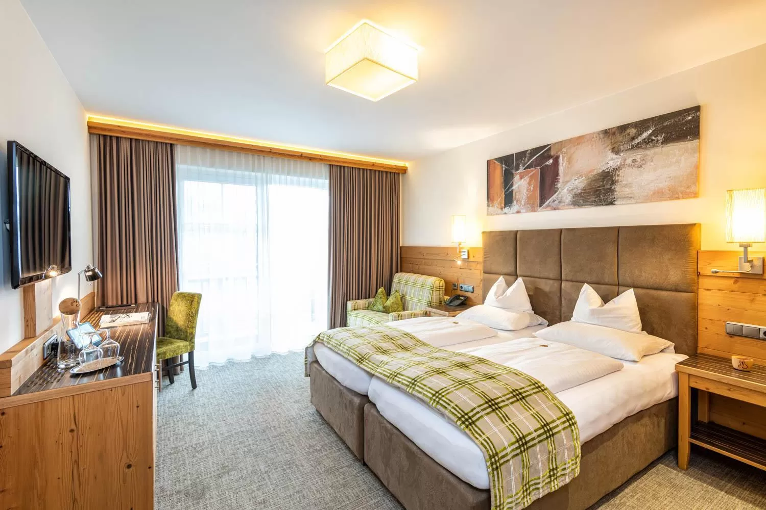 Photo of the whole room, Bed in Hotel Garni Melanie