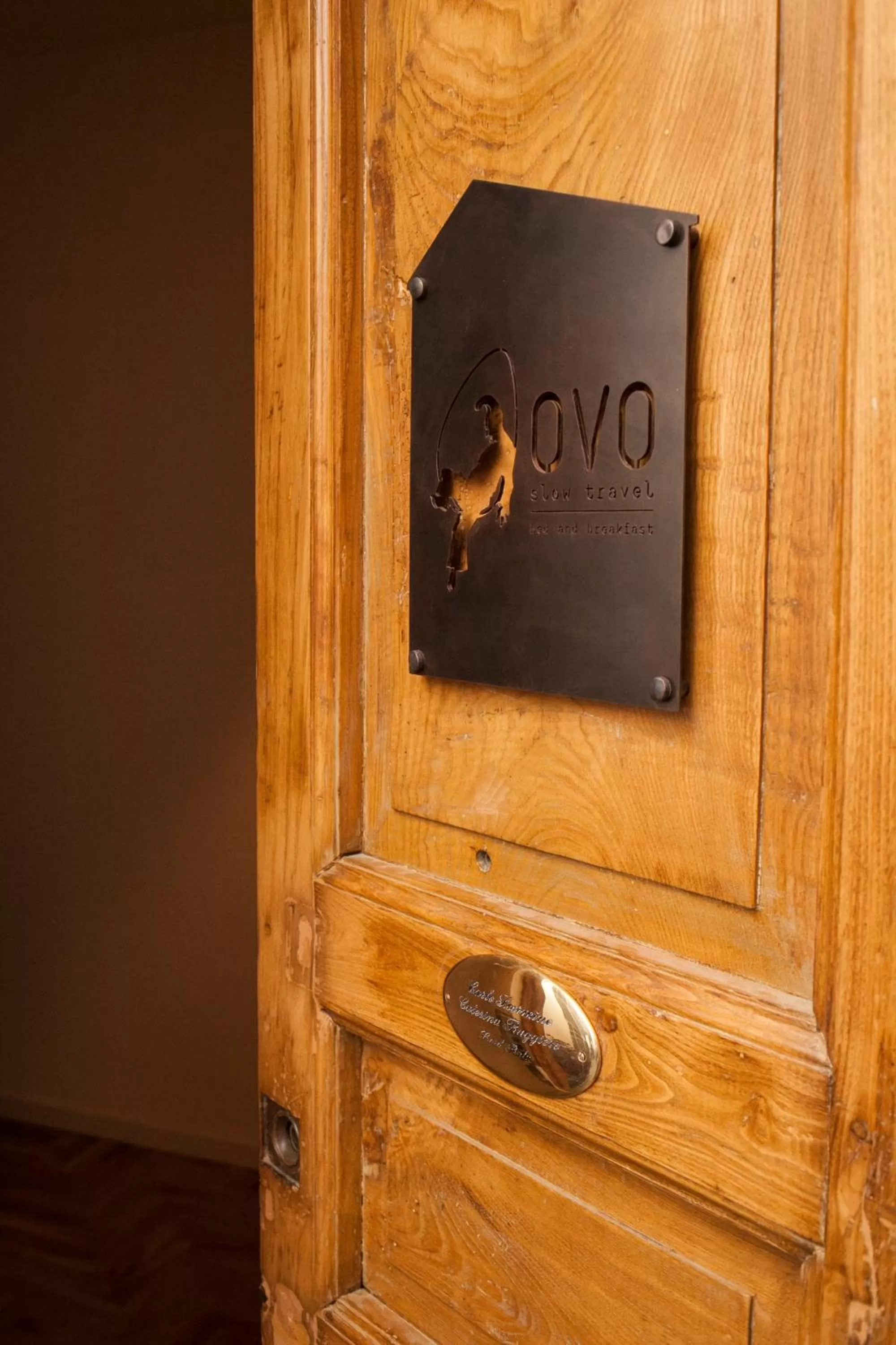 Facade/entrance in Ovo - Slow Travel