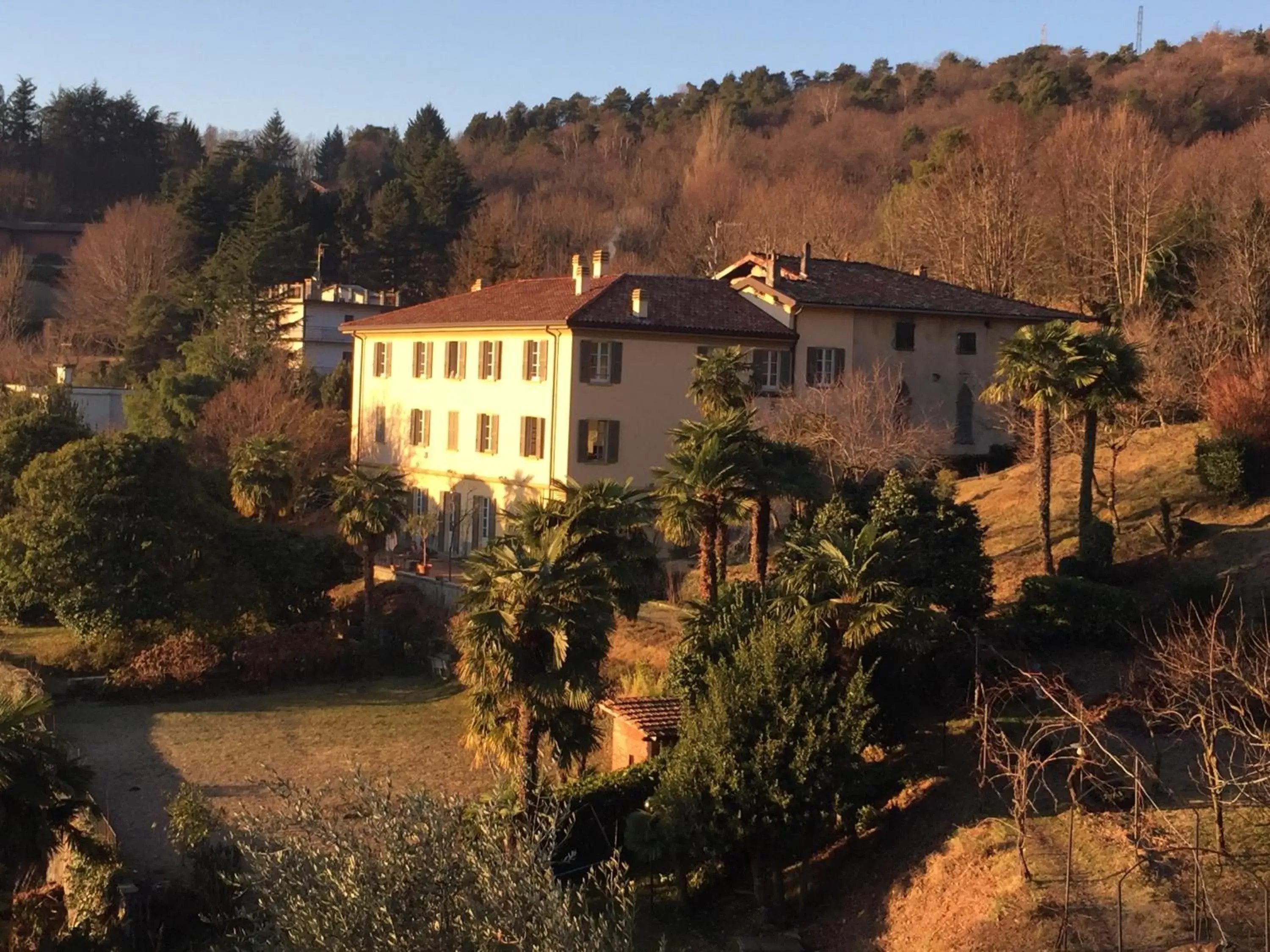 Bird's eye view, Property Building in Villa Corti