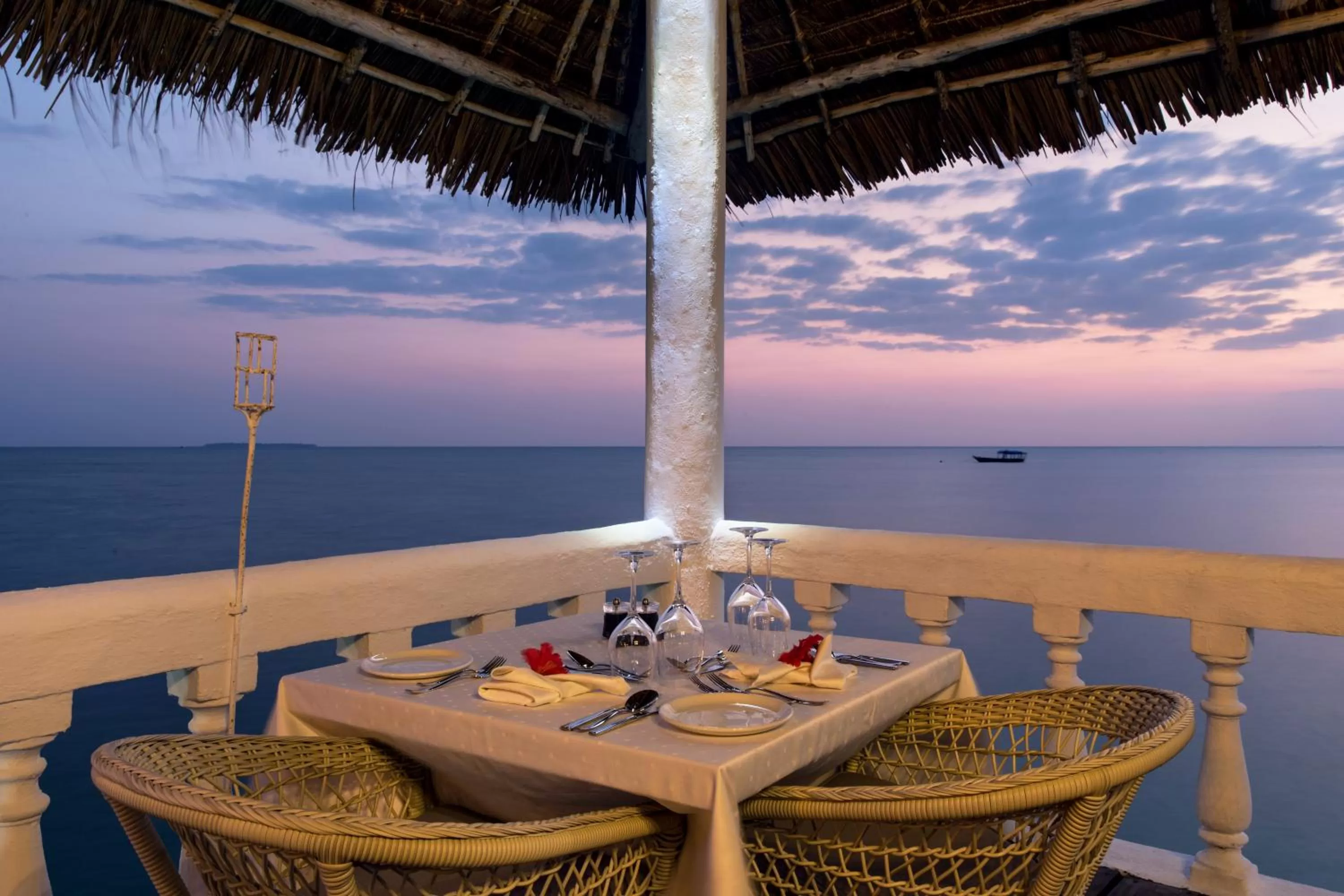Restaurant/places to eat in Chuini Zanzibar Lodge by NEWMARK