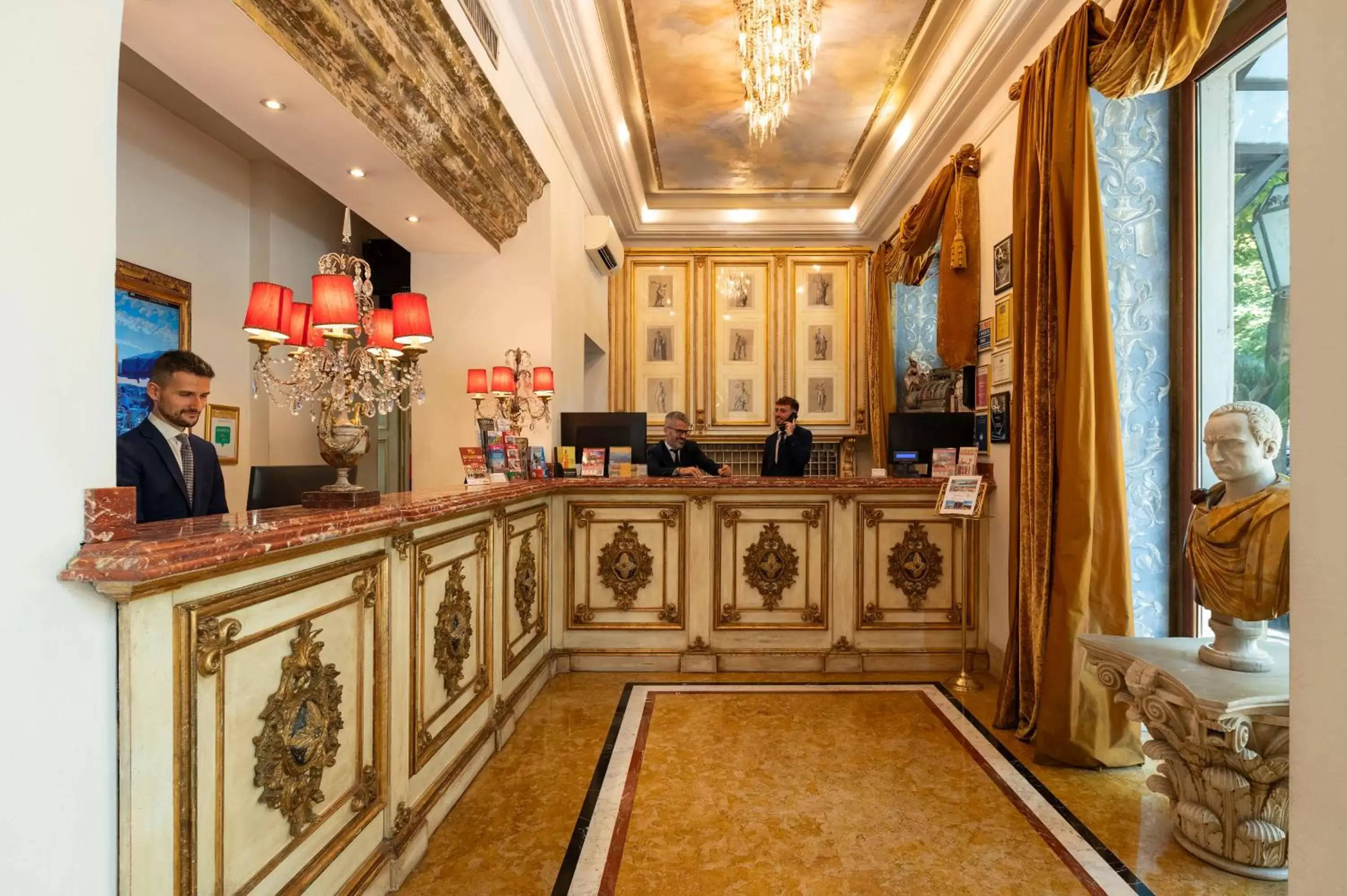 Lobby or reception, Lobby/Reception in Romanico Palace Luxury Hotel & SPA
