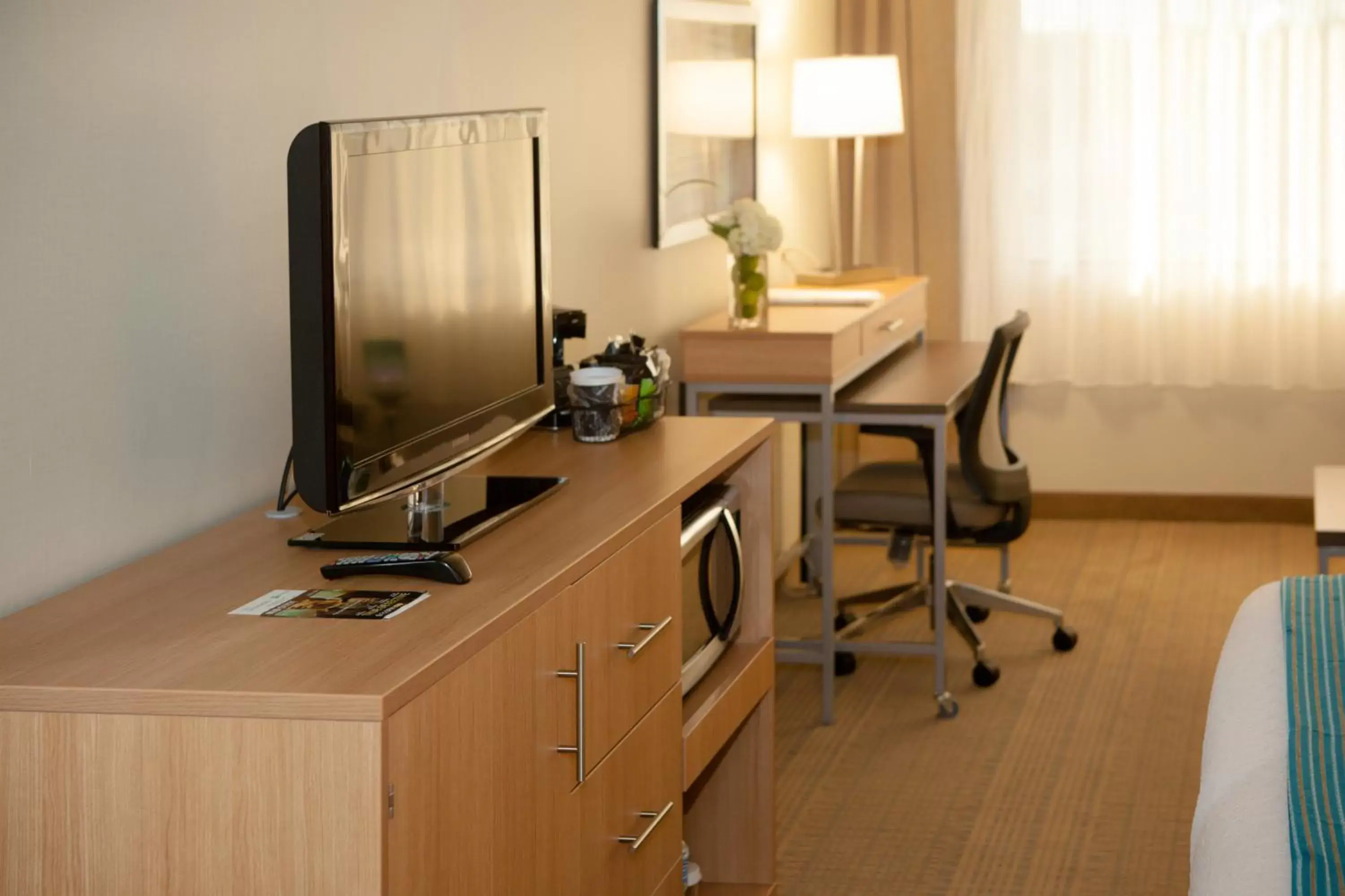 Photo of the whole room, TV/Entertainment Center in Holiday Inn Greenville, an IHG Hotel