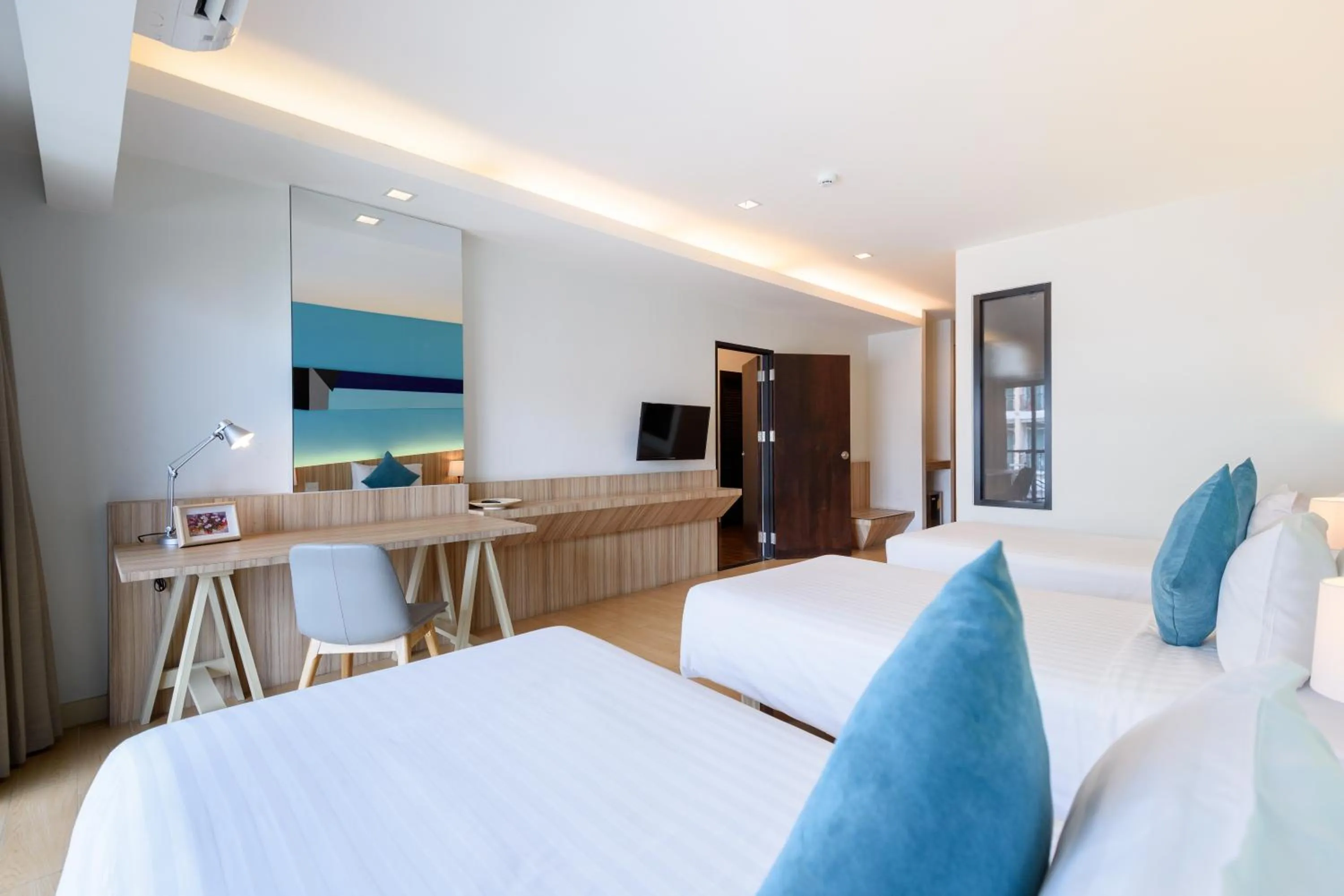 Decorative detail, Bed in J Inspired Hotel Pattaya