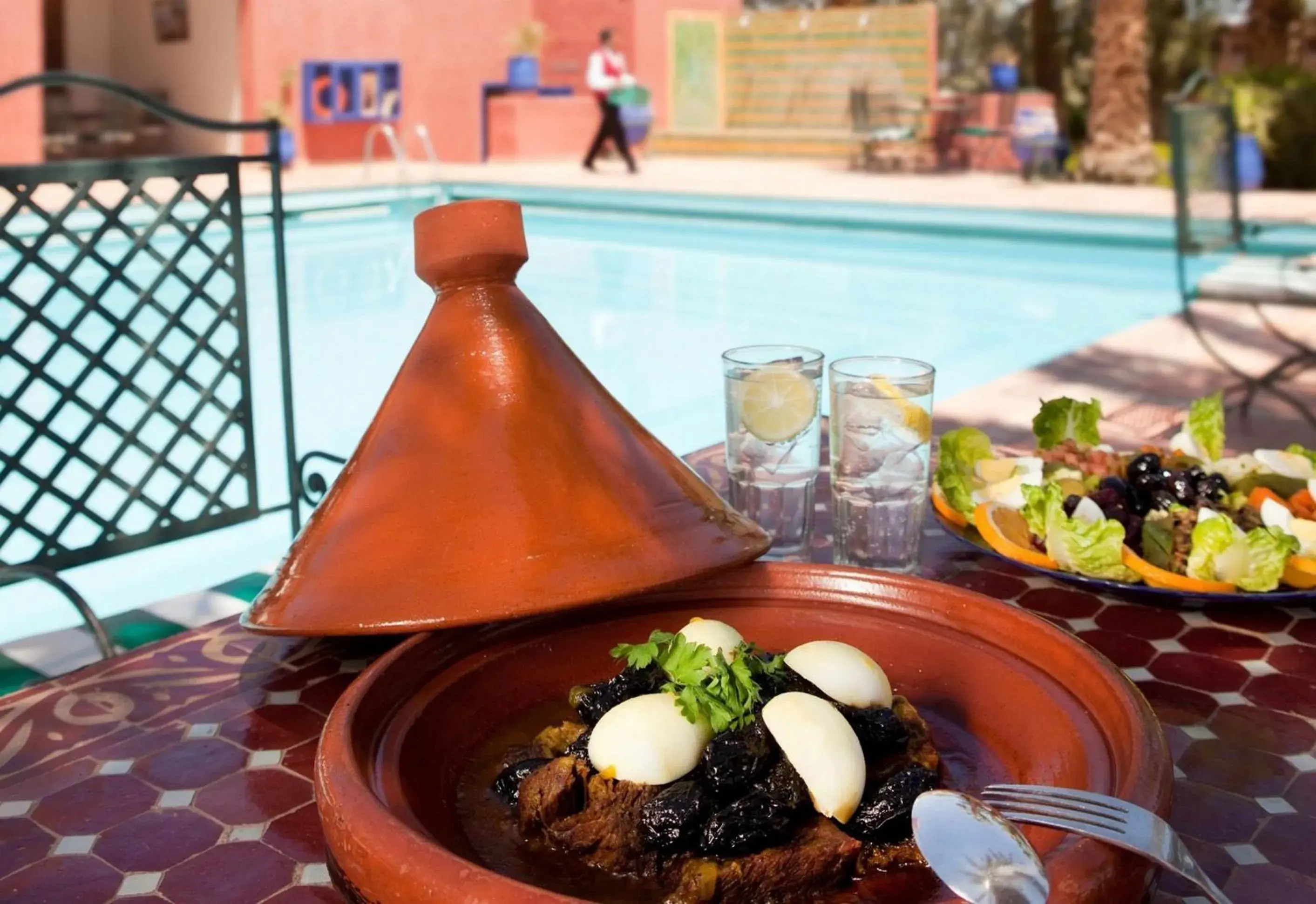 Food close-up in Kenzi Azghor Hotel