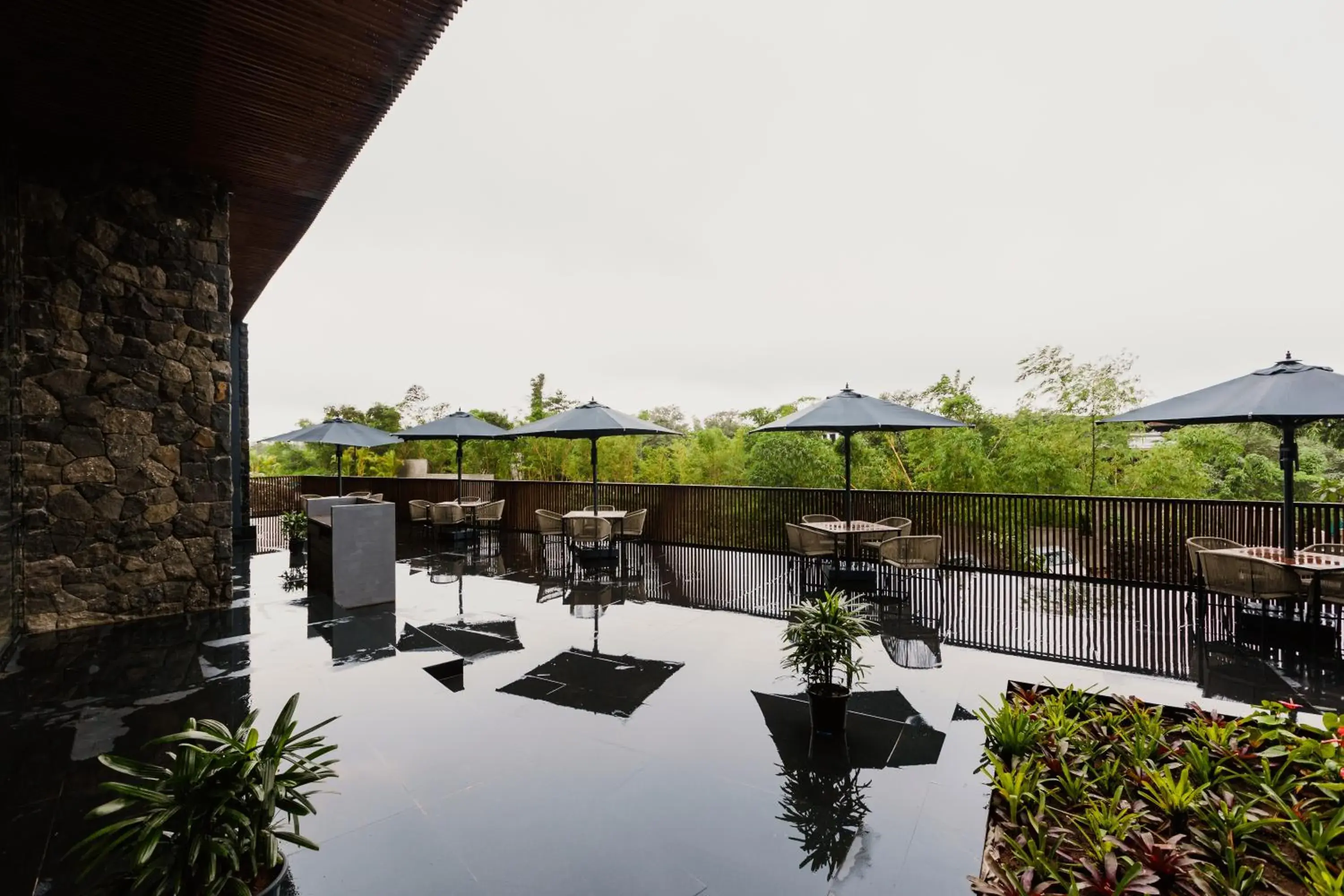 Patio in Radisson Resort and Spa Lonavala