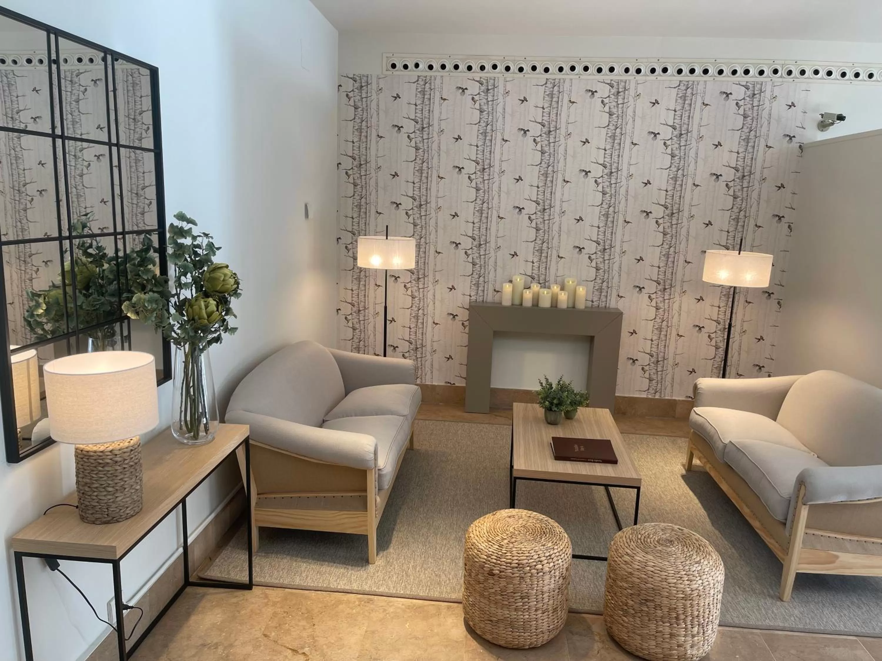 Lobby or reception in Hotel Oriente