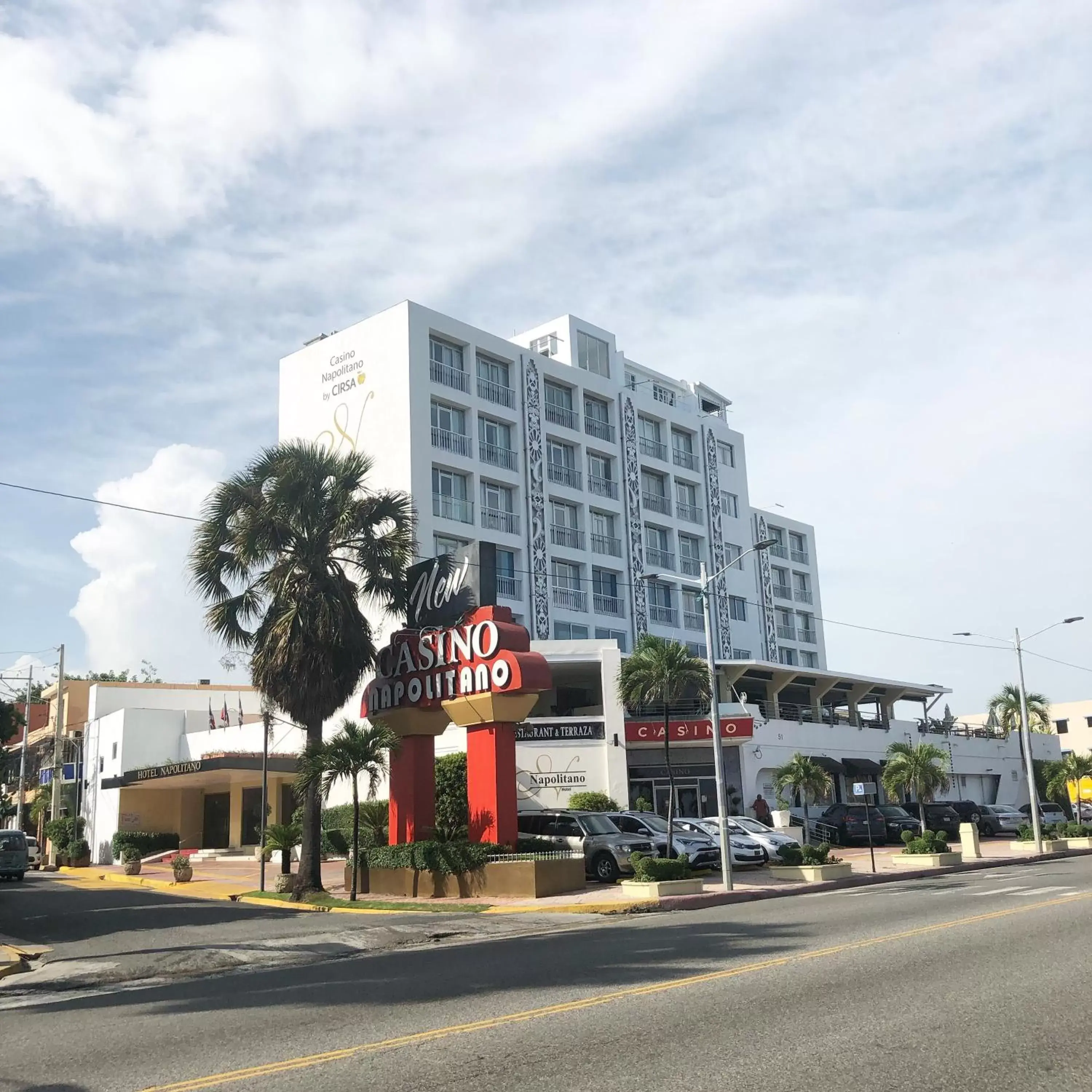 Property building in Napolitano Hotel