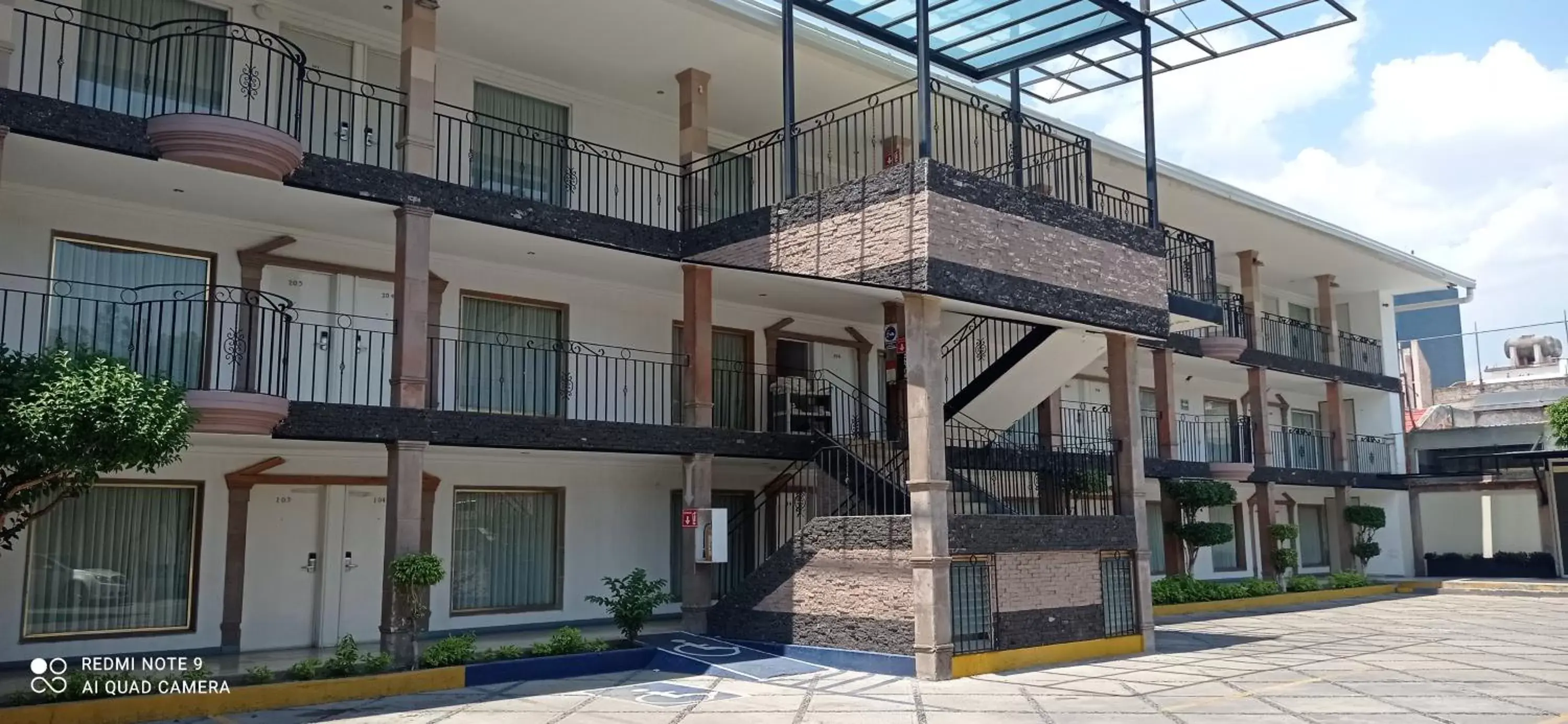 Property building in Hotel Flamingo Irapuato