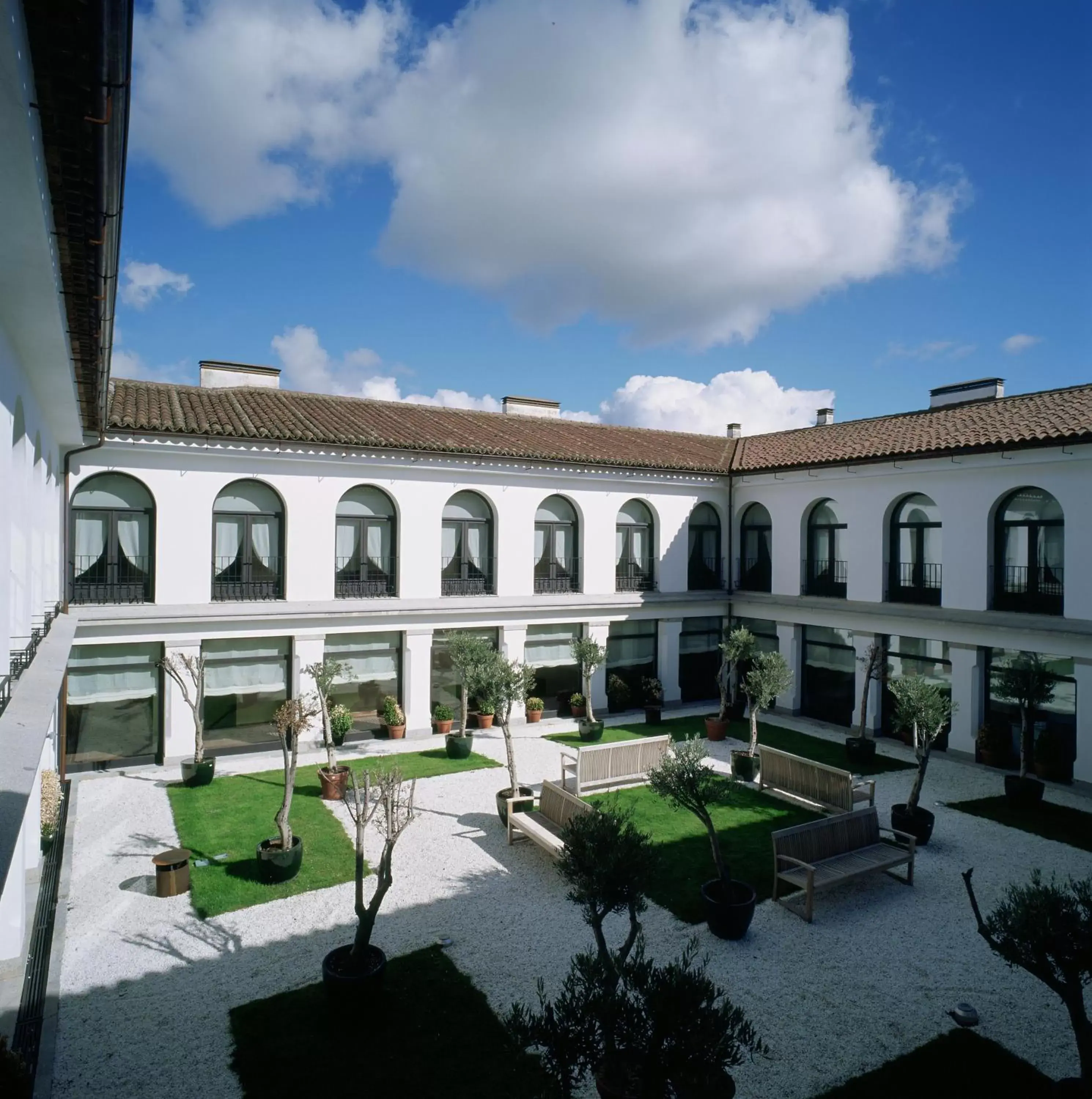 Garden, Property Building in Parador de Trujillo