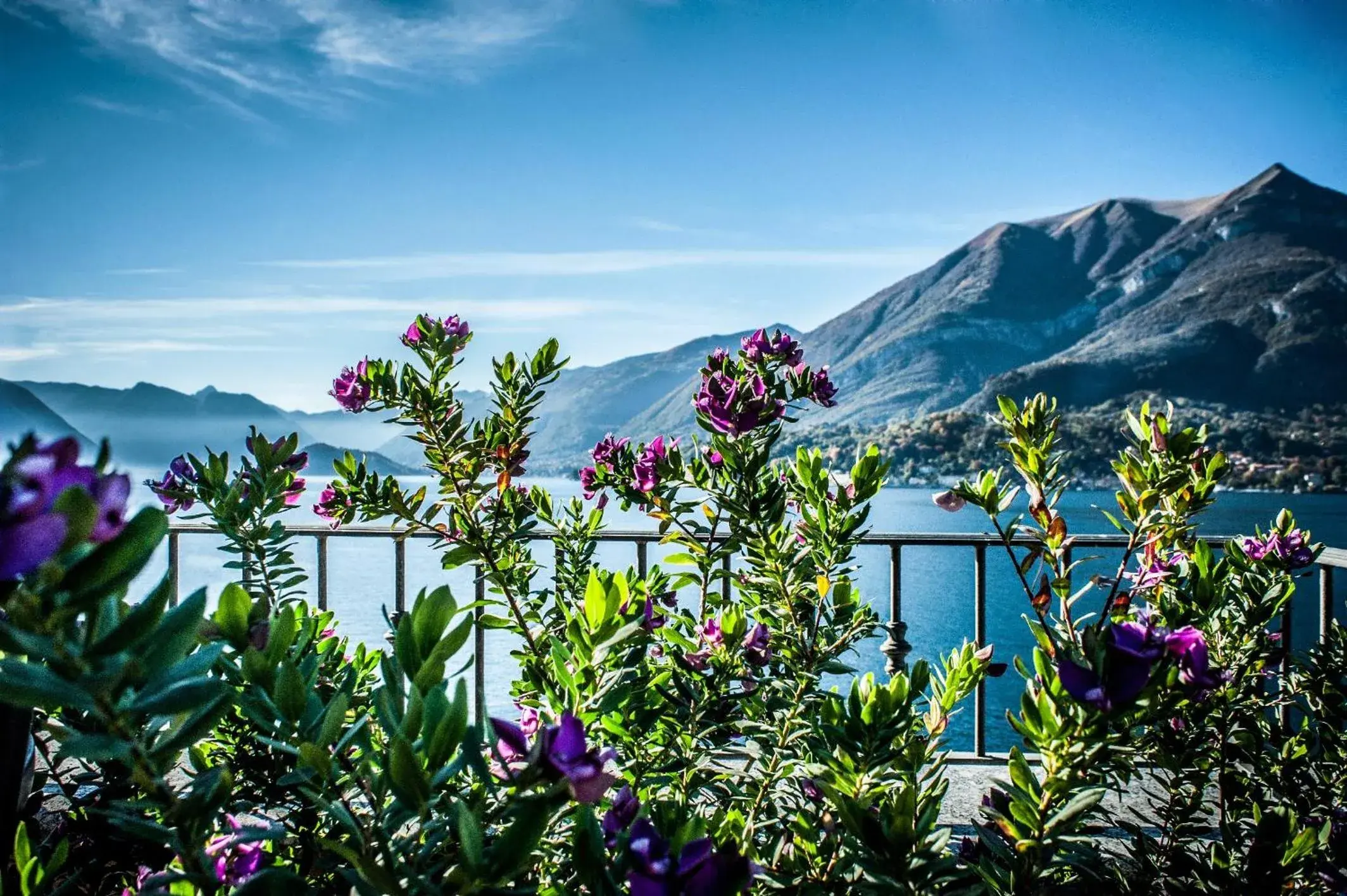 Lake view in Hotel Du Lac