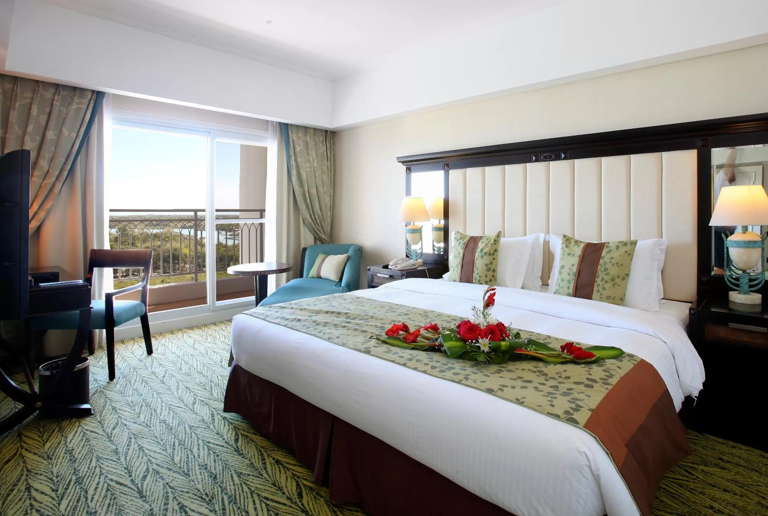 Bed in Jpark Island Resort & Waterpark Cebu