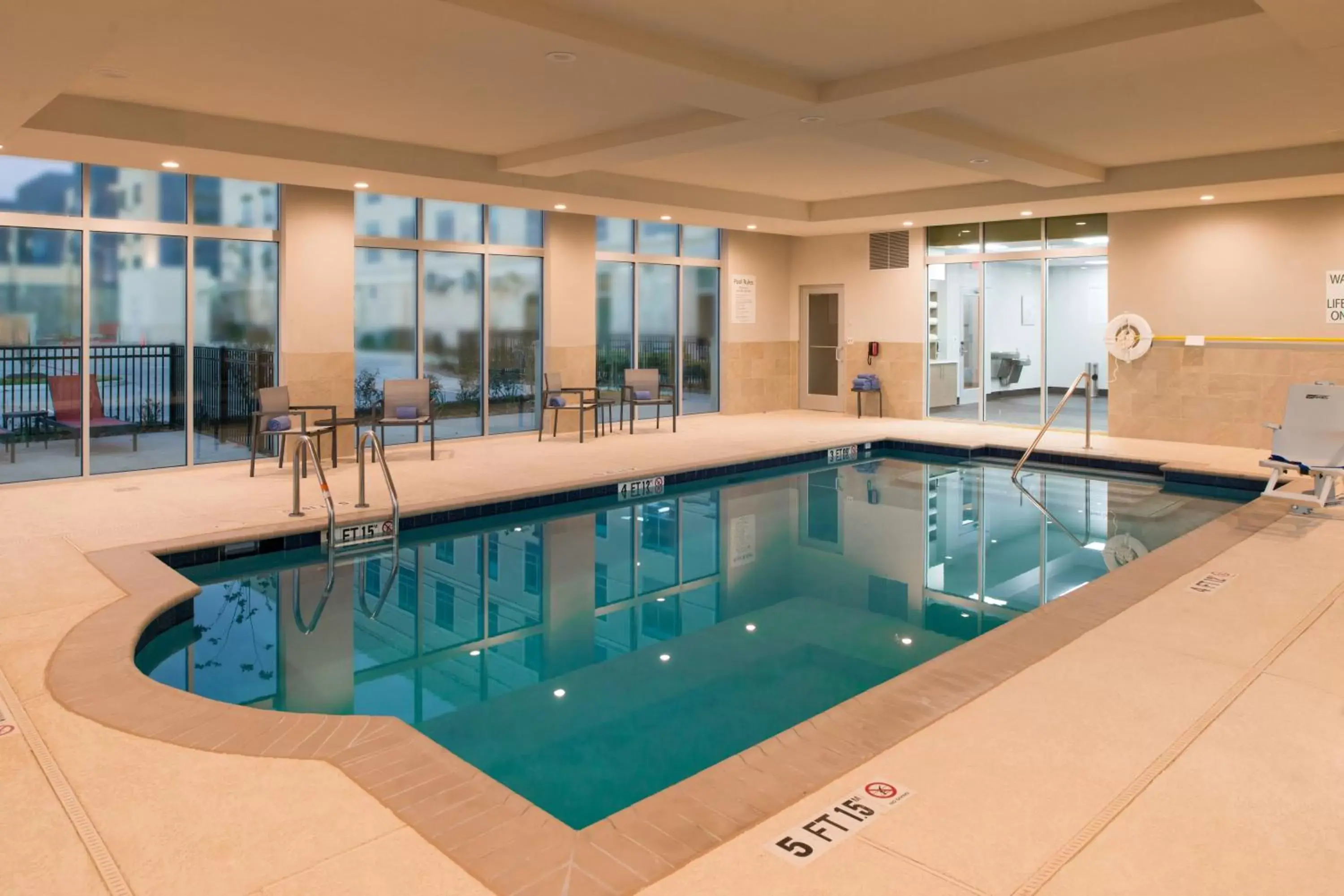 Swimming Pool in Holiday Inn Hotel & Suites - Houston West - Katy Mills, an IHG Hotel