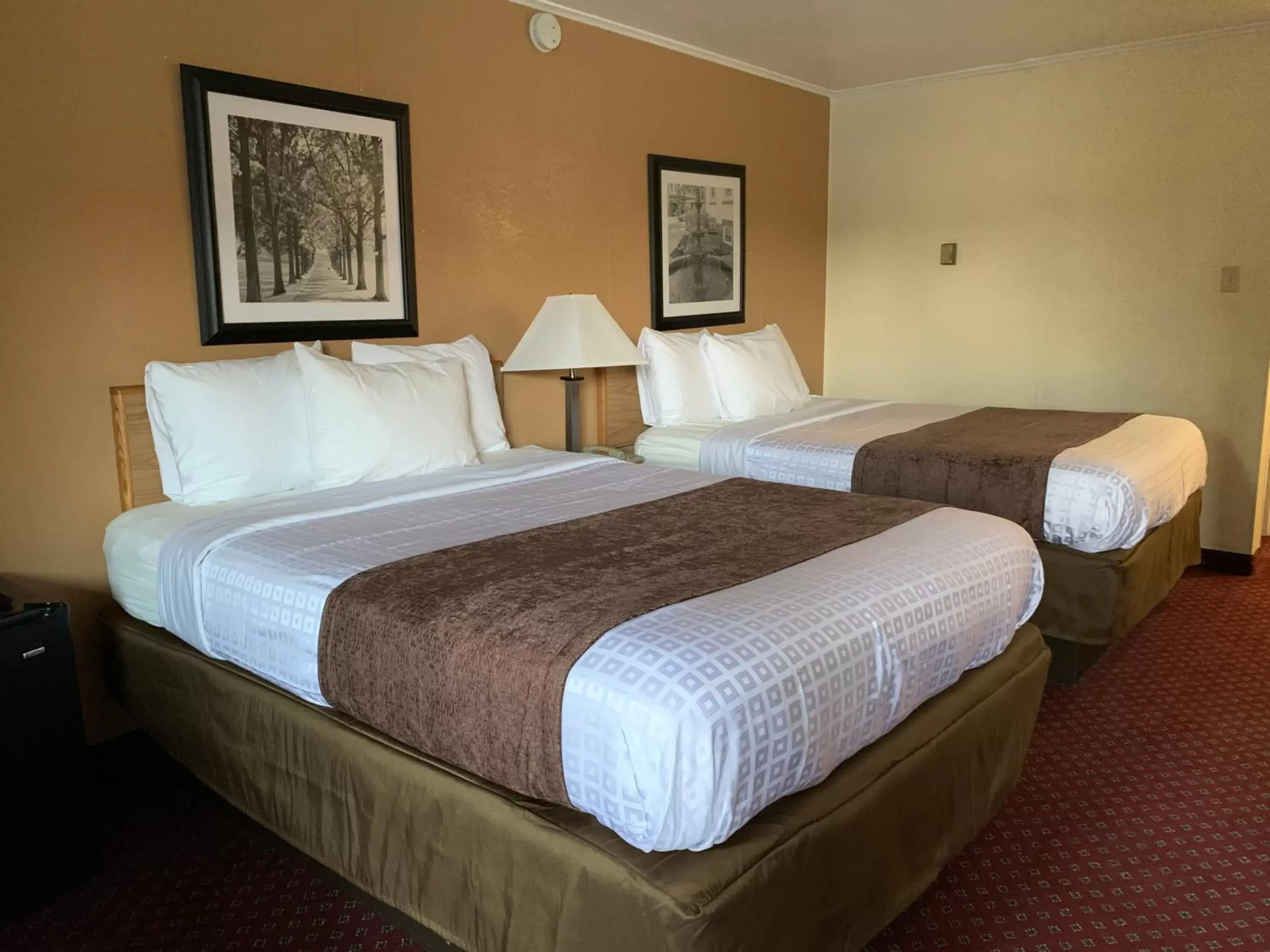 Bed in Red Carpet Inn and Suites Ebensburg